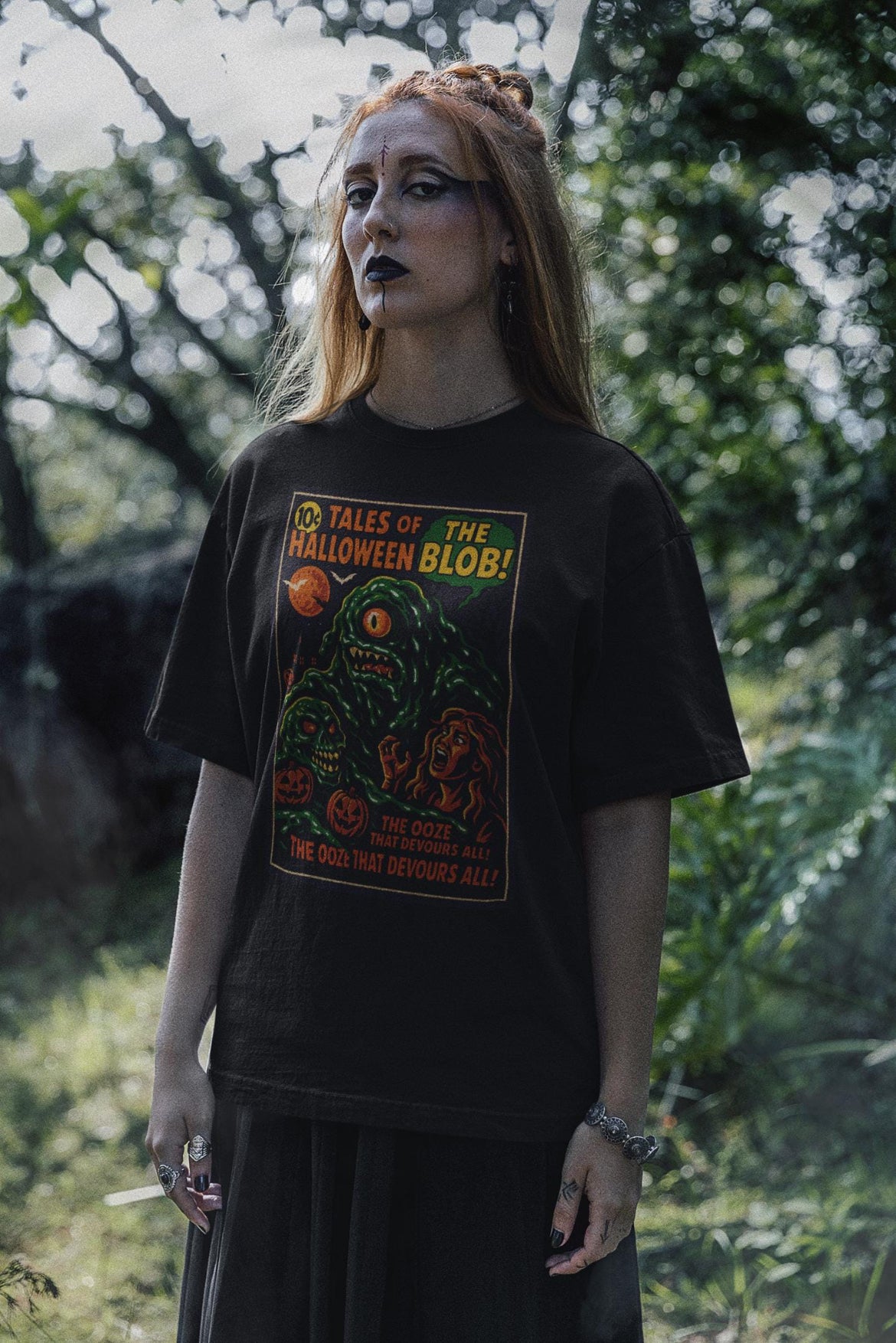 tshirt Tales Of Halloween exclusif série 1. modèle The Blob.