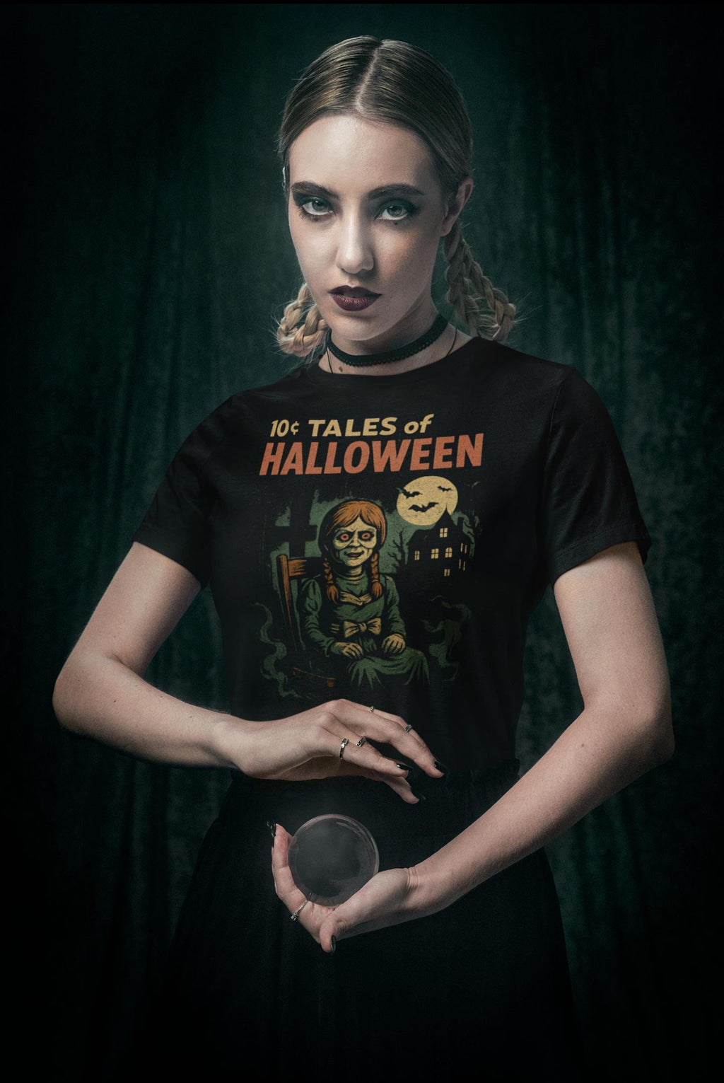 tshirt Tales Of Halloween exclusif série 1. modèle Annabelle.