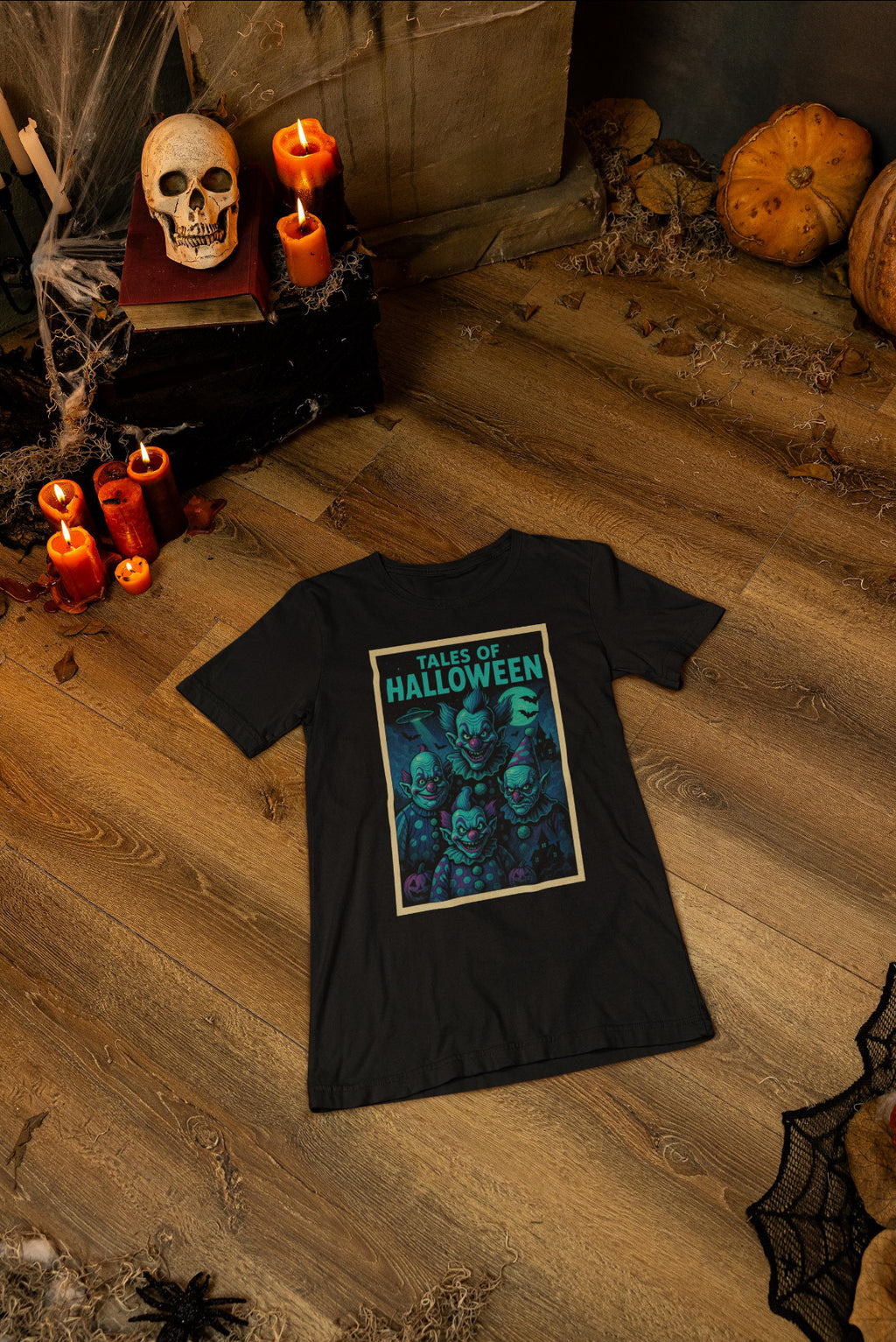 tshirt Tales Of Halloween exclusif série 1. modèle Clown