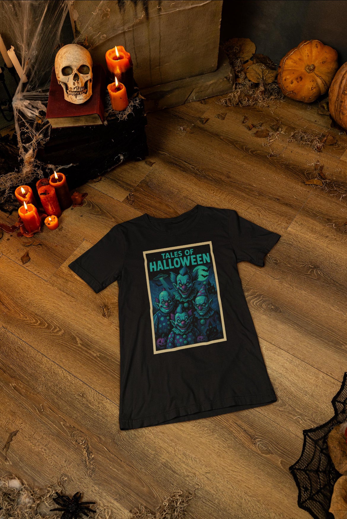 tshirt Tales Of Halloween exclusif série 1. modèle Clown