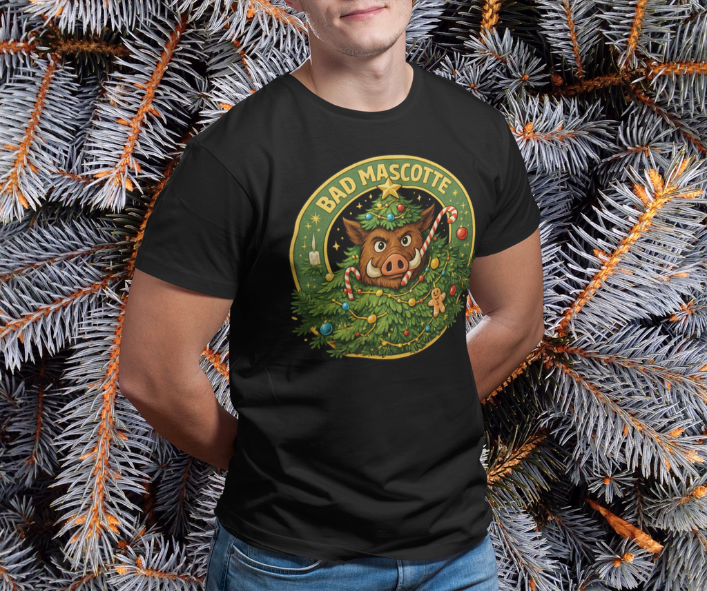 T-shirt officiel Bad Mascotte - Christmas tree