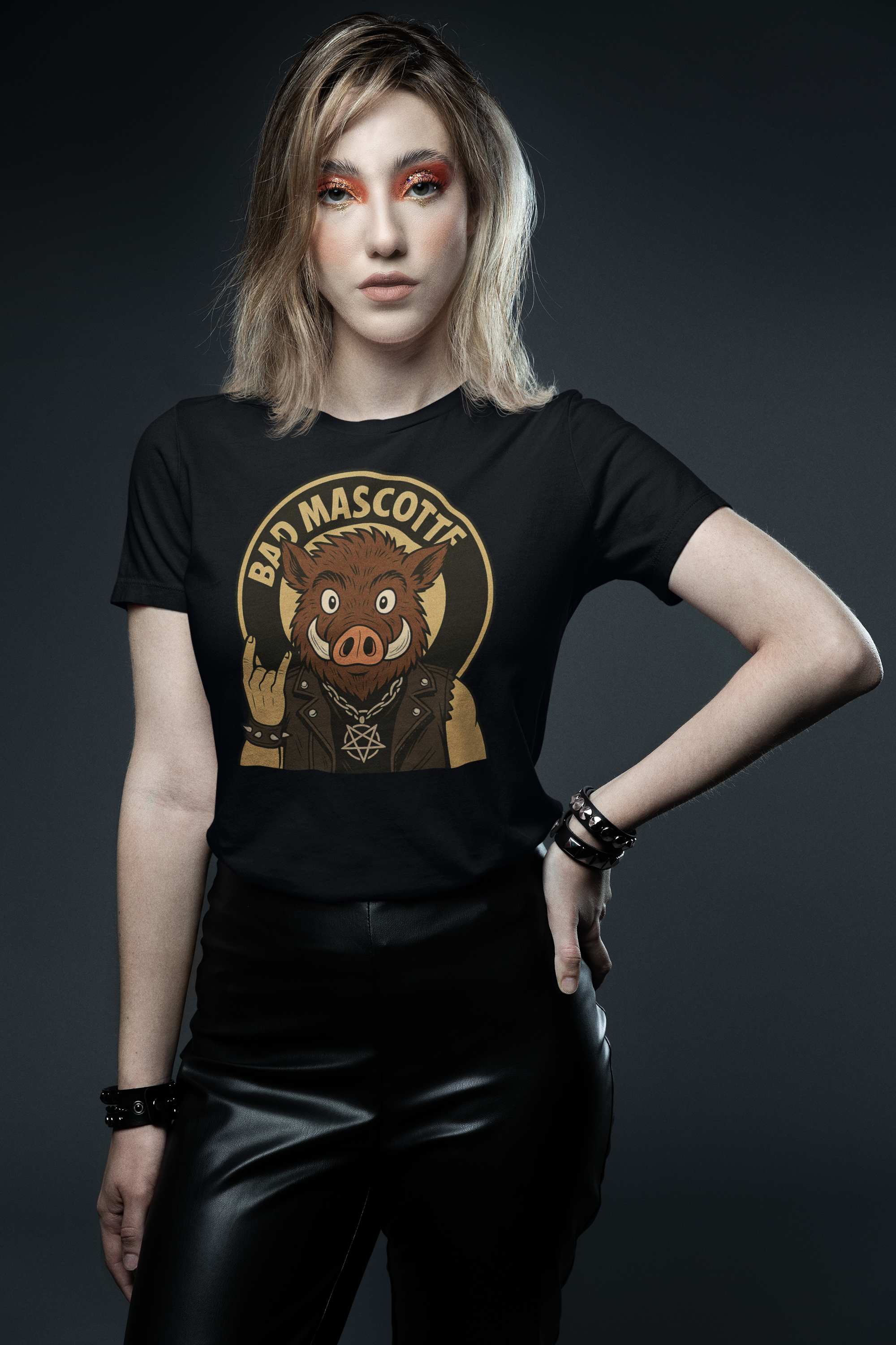 T-shirt officiel Bad Mascotte - Ready to rock - edition exclusive