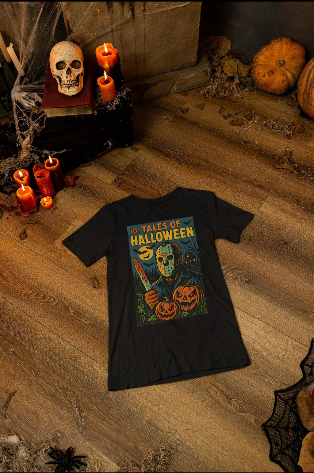 tshirt Tales Of Halloween exclusif série 1. modèle hockey mask