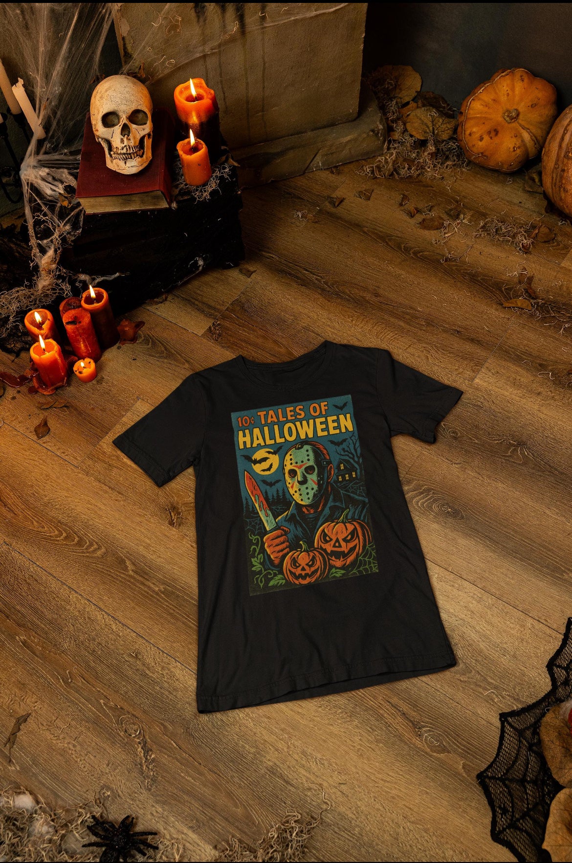 tshirt Tales Of Halloween exclusif série 1. modèle hockey mask