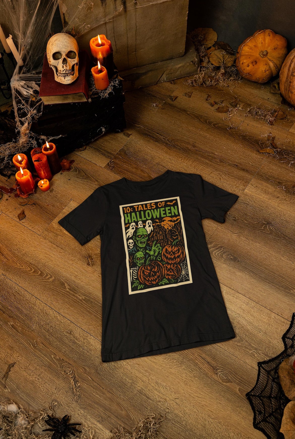 tshirt Tales of Halloween exclusif série 1. modèle Zombie.
