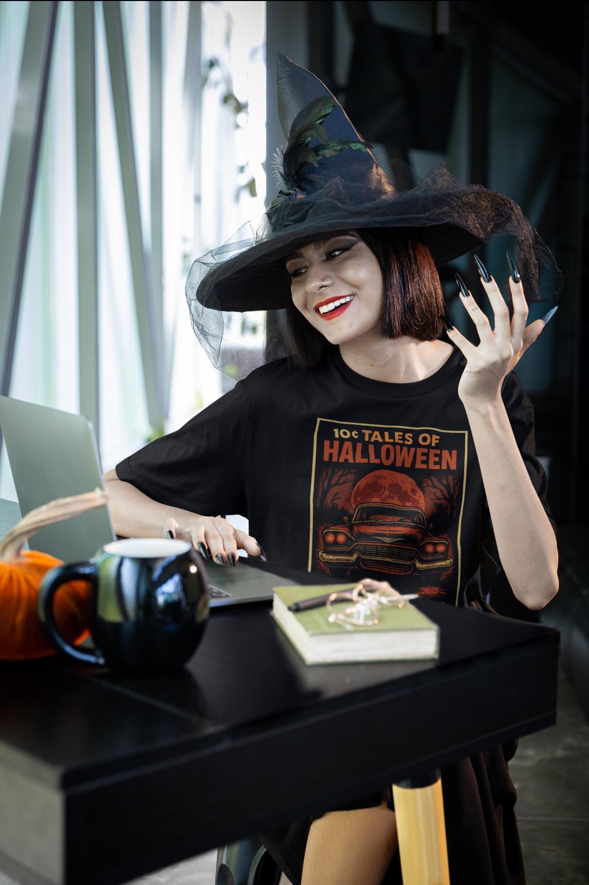 tshirt Tales of Halloween exclusif série 1. modèle killer car