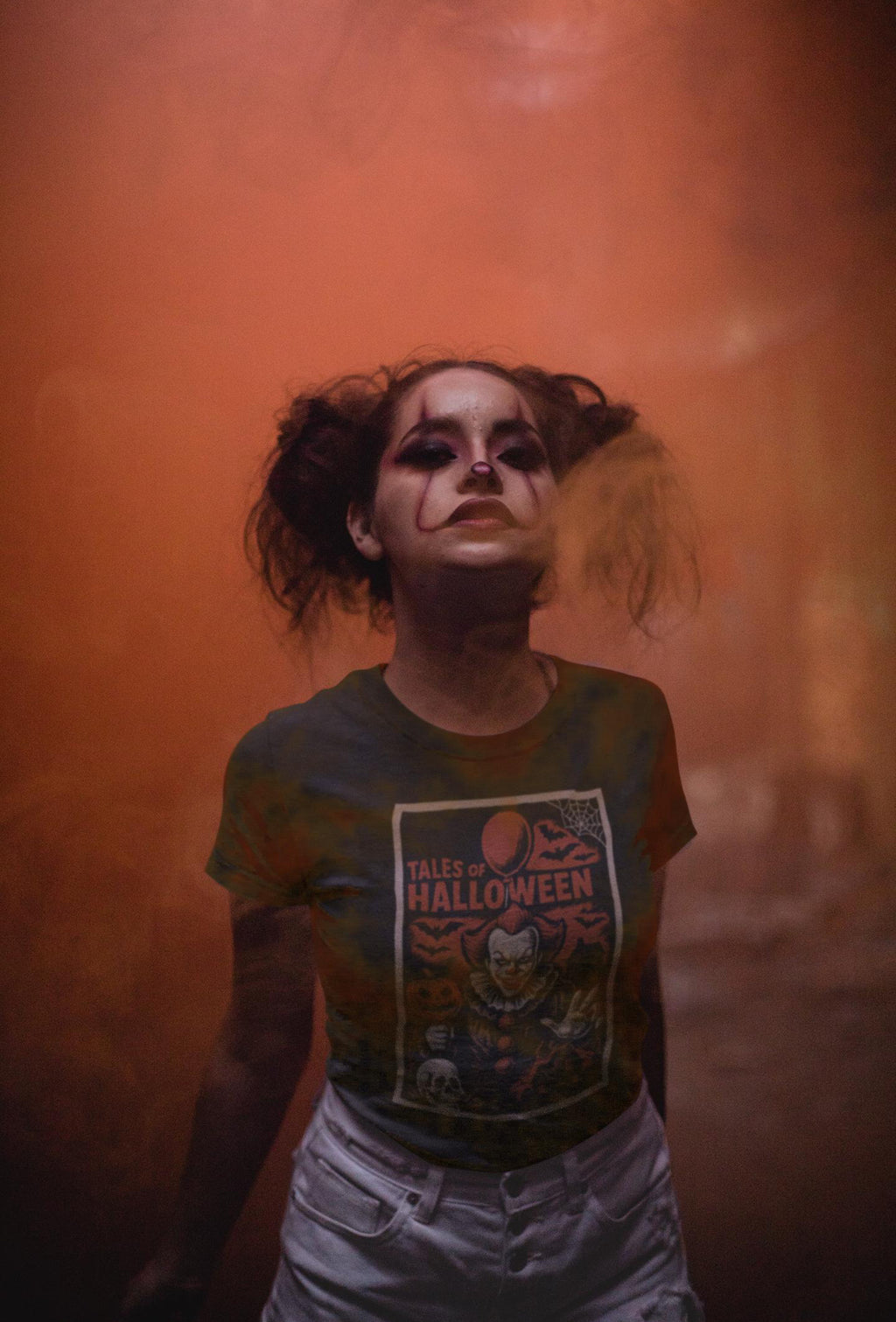 tshirt Tales Of Halloween exclusif série 1. modèle killer clown