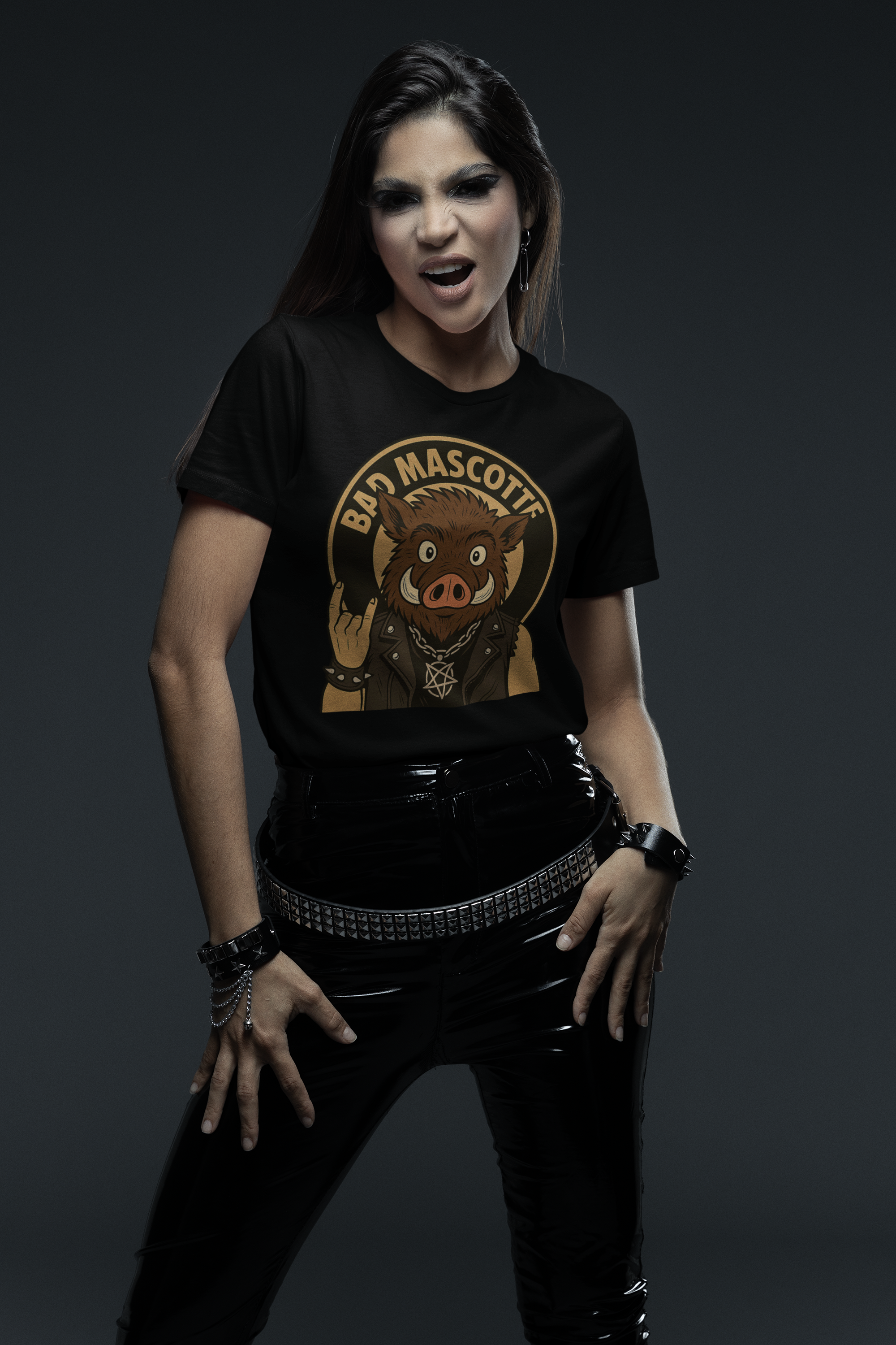 T-shirt officiel Bad Mascotte - Ready to rock - edition exclusive