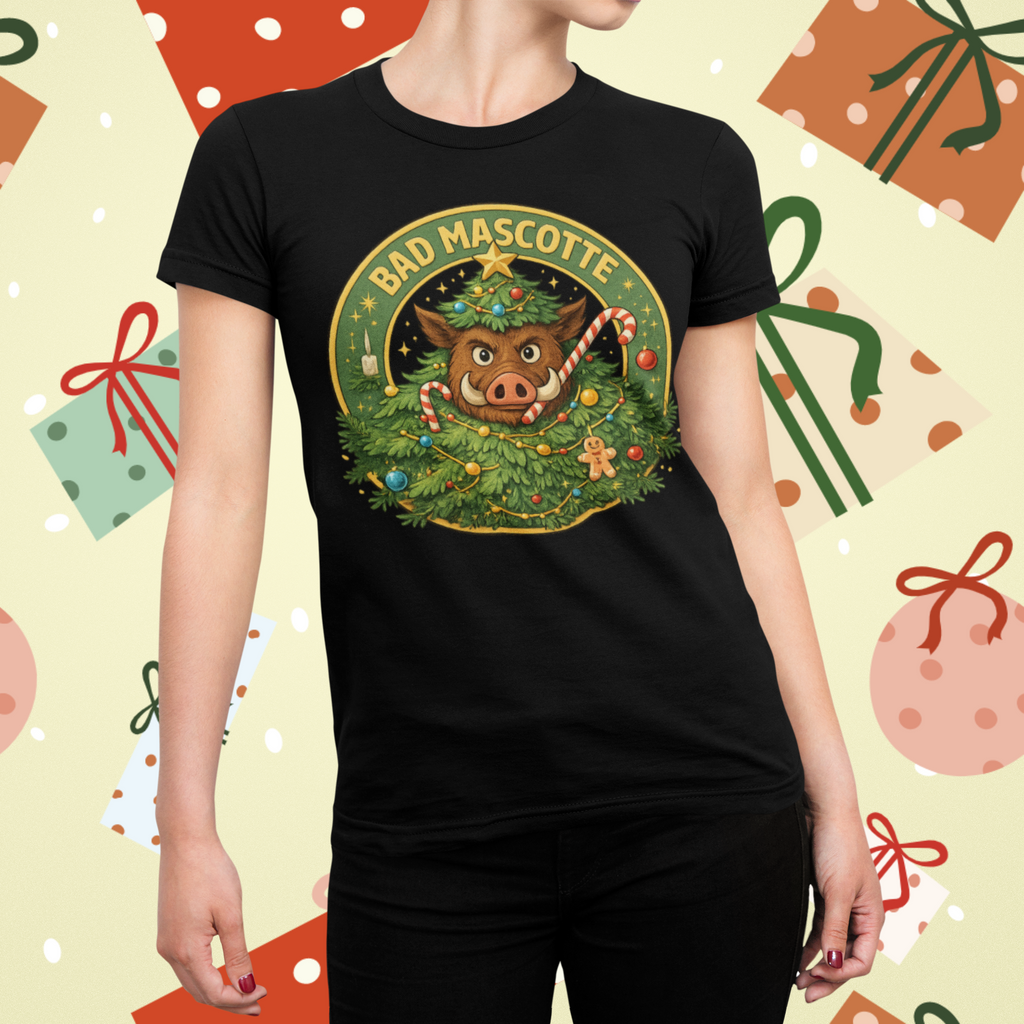 T-shirt officiel Bad Mascotte - Christmas tree