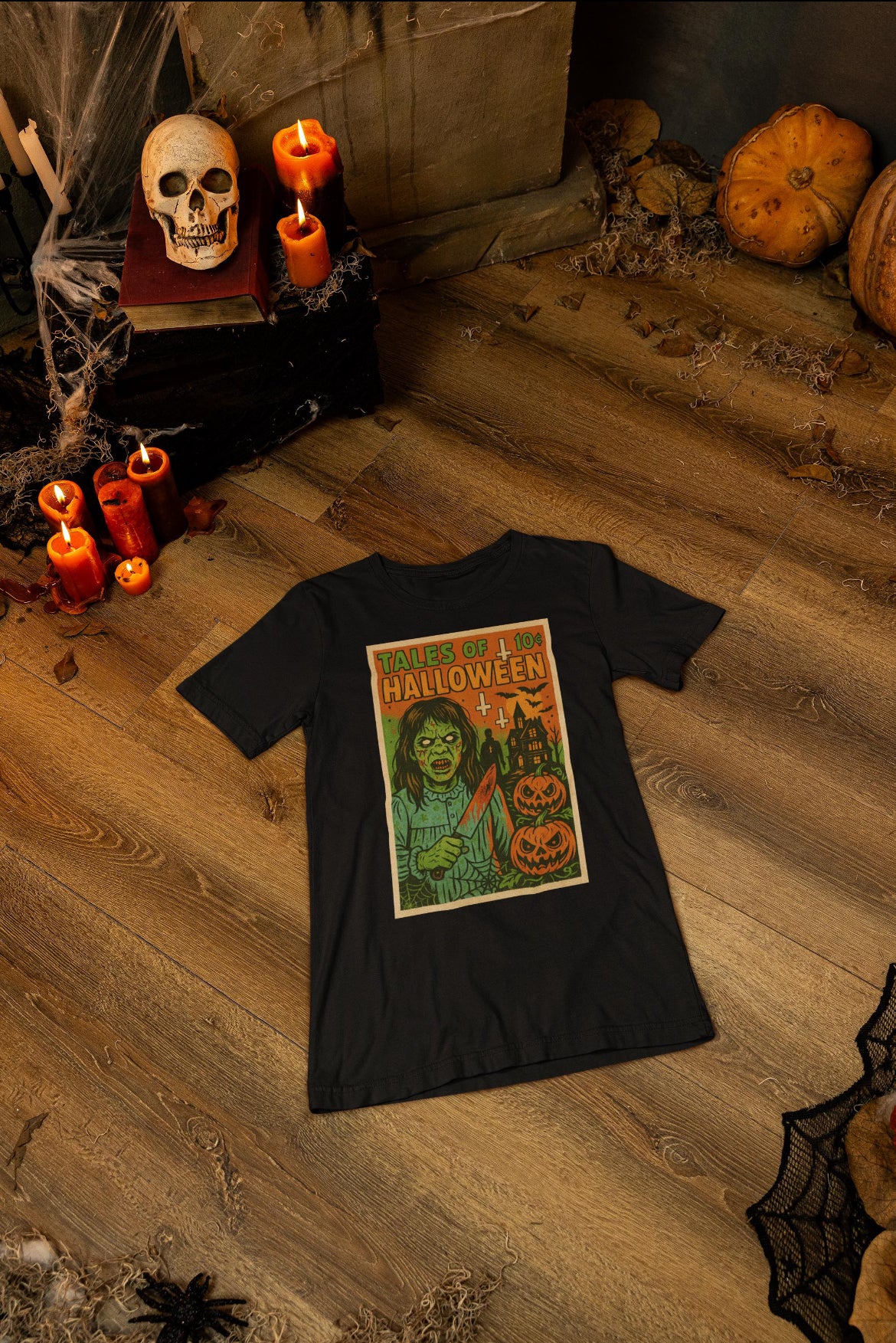 tshirt Tales Of Halloween exclusif série 1. modèle Regan