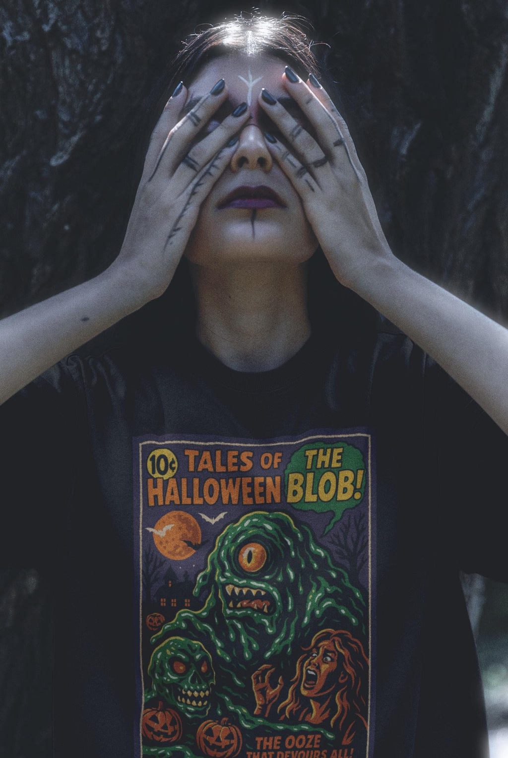 tshirt Tales Of Halloween exclusif série 1. modèle The Blob.