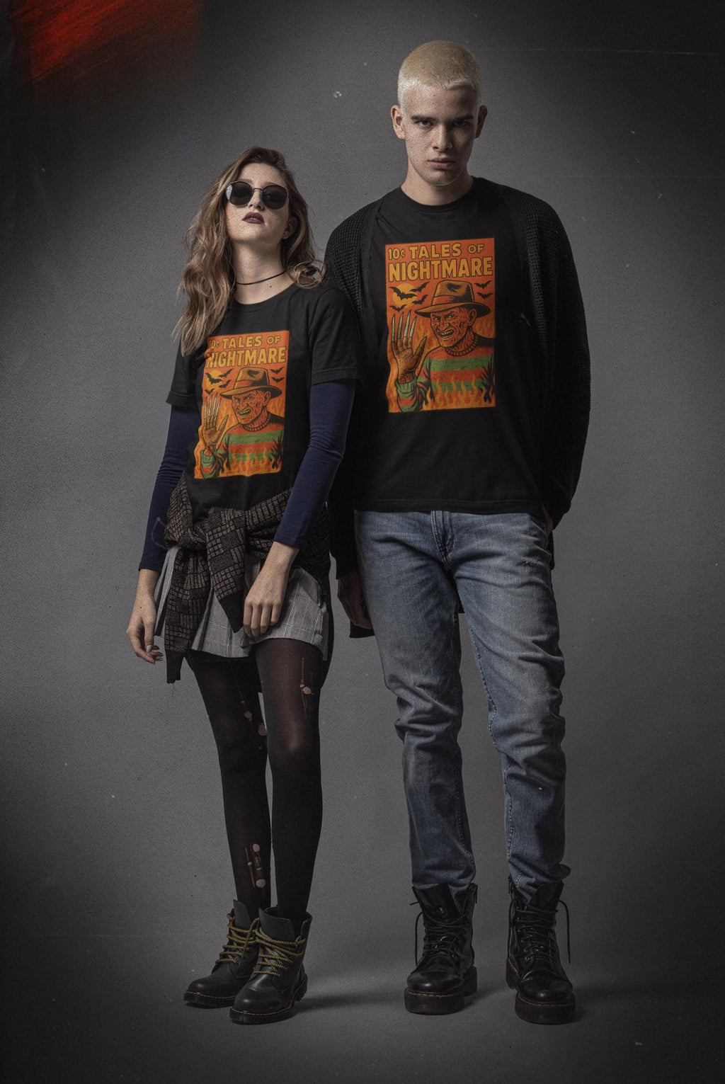 tshirt Tales Of Halloween exclusif série 1. modèle Rue des Cauchemars