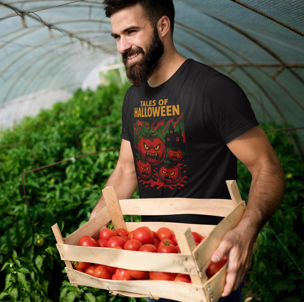 tshirt Tales Of Halloween exclusif série 1. modèle killer tomatoes