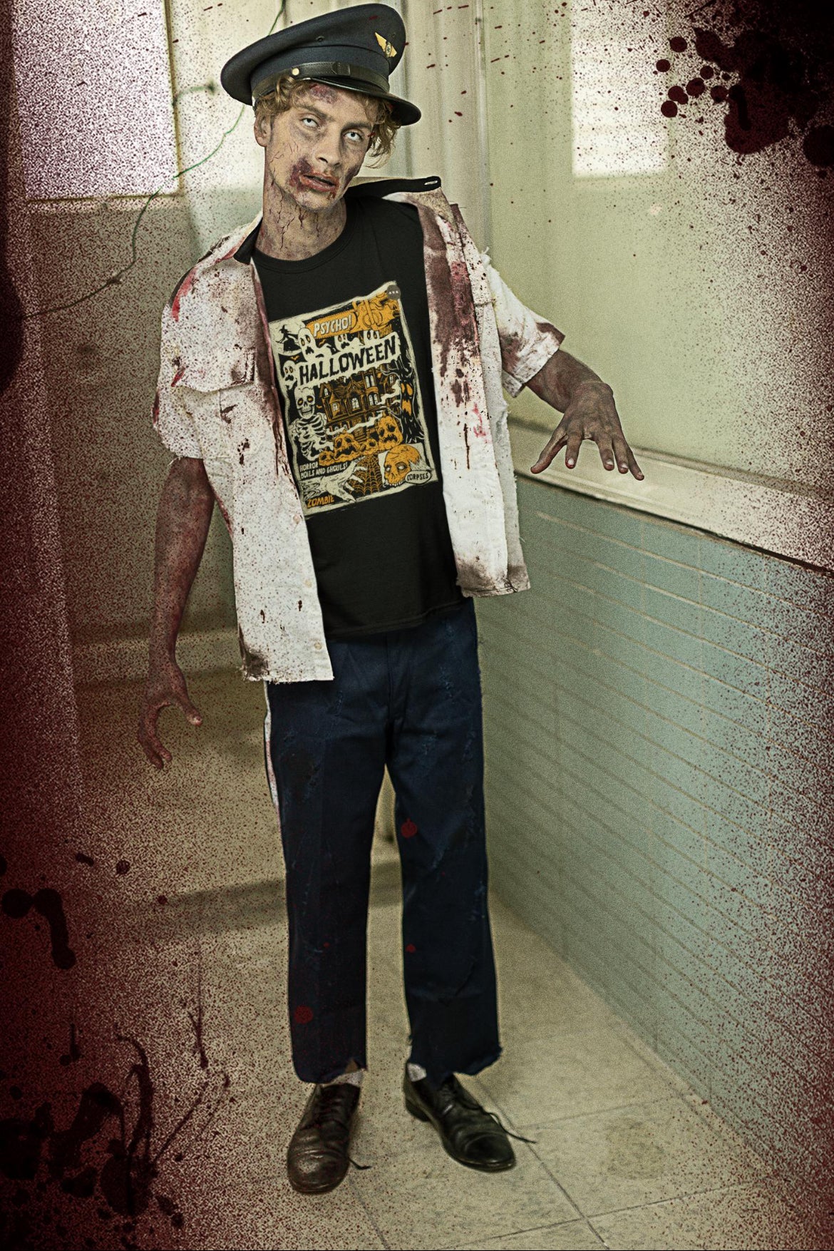 tshirt Tales Of Halloween exclusif série 1. modèle Ghouls.