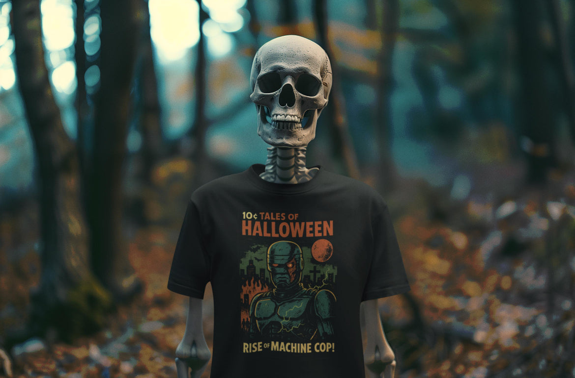tshirt Tales Of Halloween exclusif série 1. modèle robot law