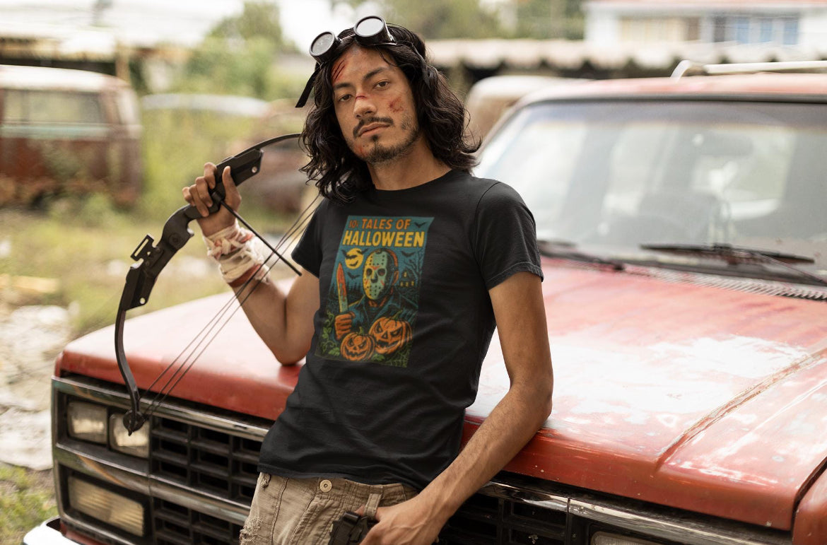 tshirt Tales Of Halloween exclusif série 1. modèle hockey mask