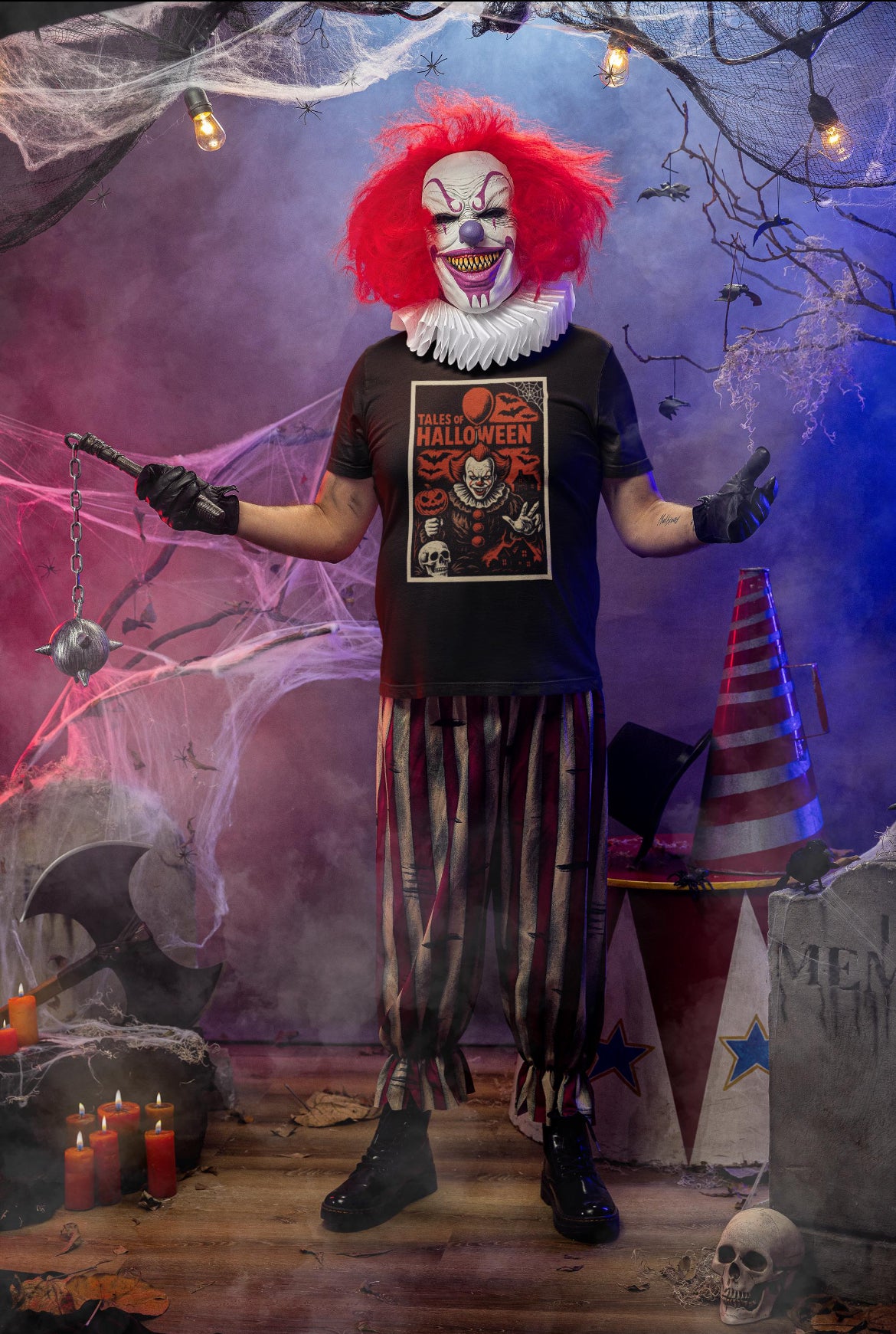 tshirt Tales Of Halloween exclusif série 1. modèle killer clown