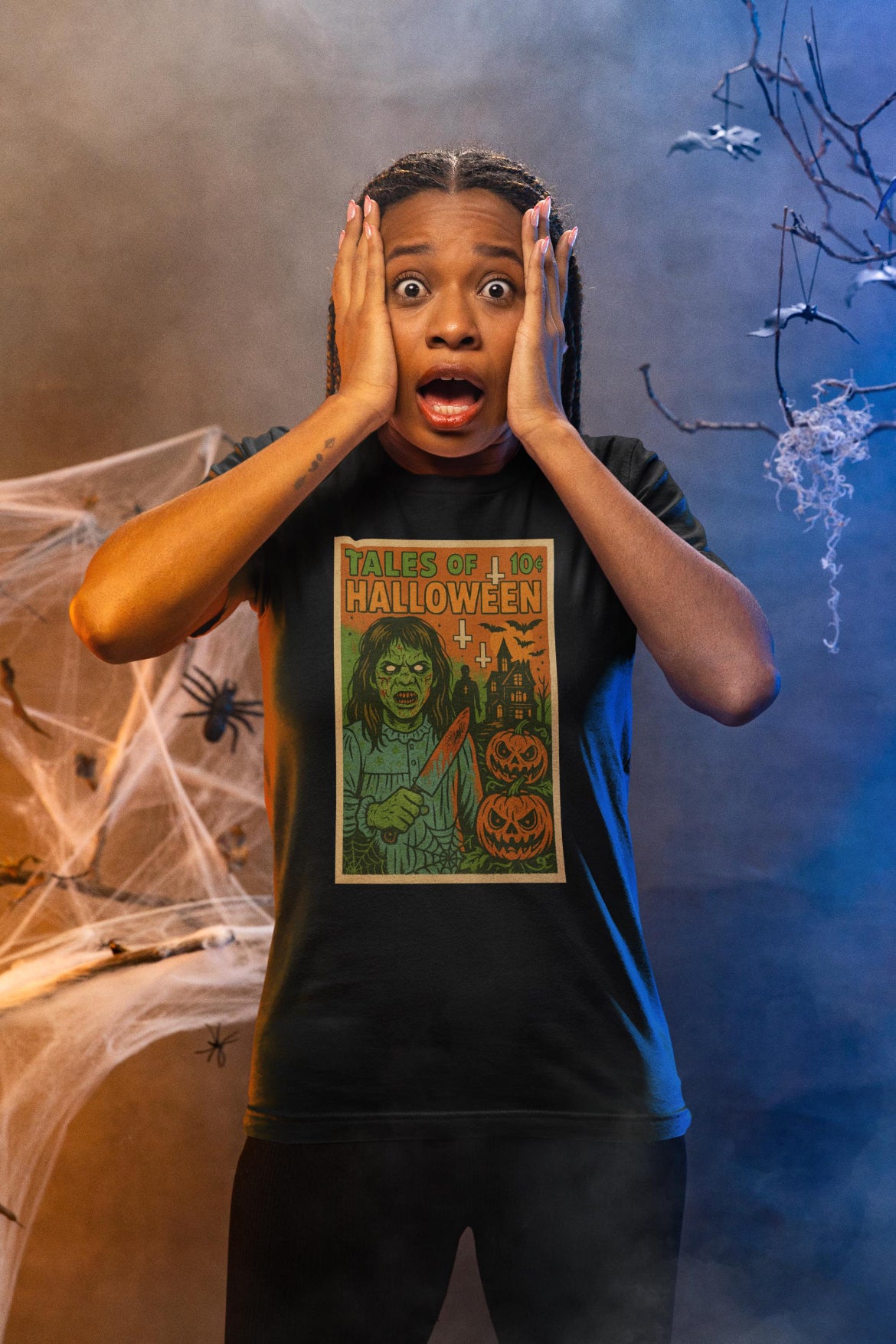 tshirt Tales Of Halloween exclusif série 1. modèle Regan