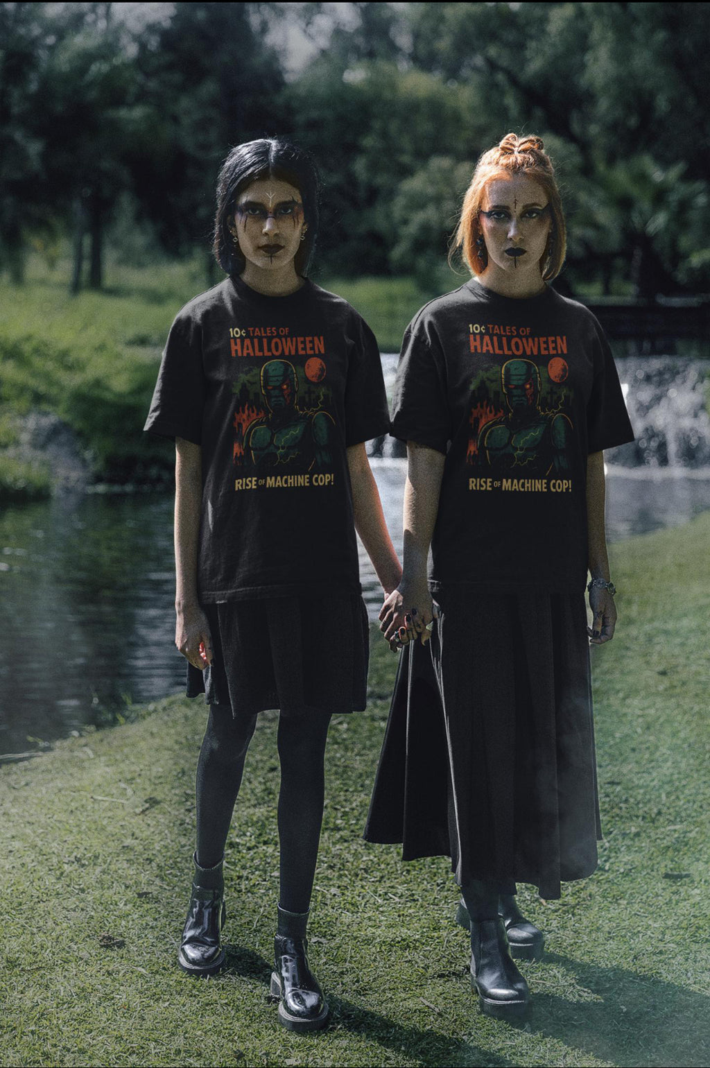 tshirt Tales Of Halloween exclusif série 1. modèle robot law