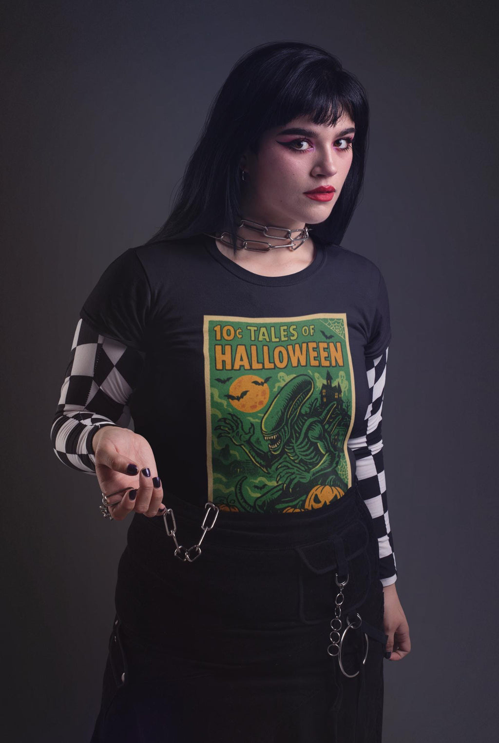 tshirt Tales Of Halloween exclusif série 1. modèle Alien.