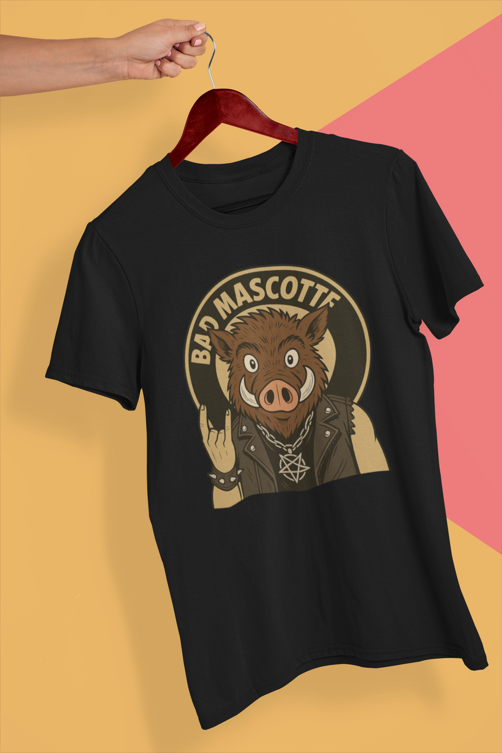 T-shirt officiel Bad Mascotte - Ready to rock - edition exclusive