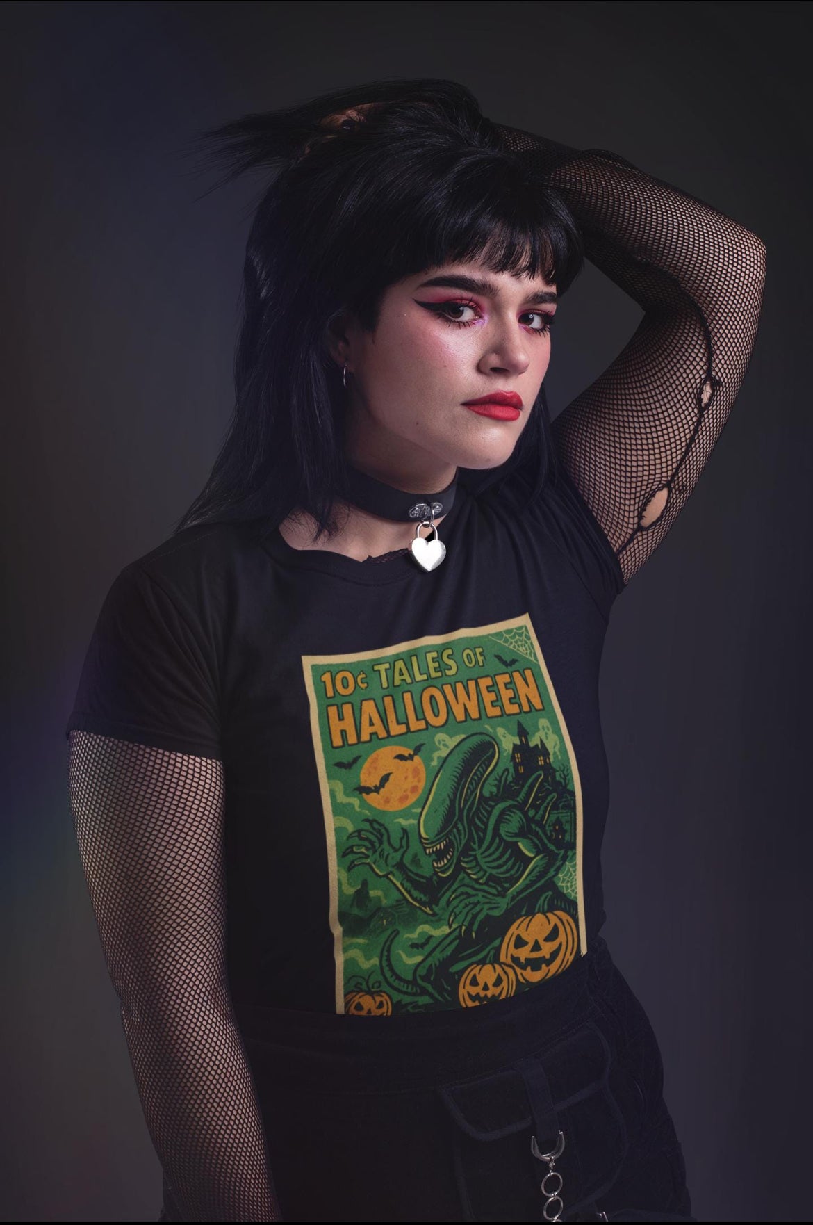 tshirt Tales Of Halloween exclusif série 1. modèle Alien.