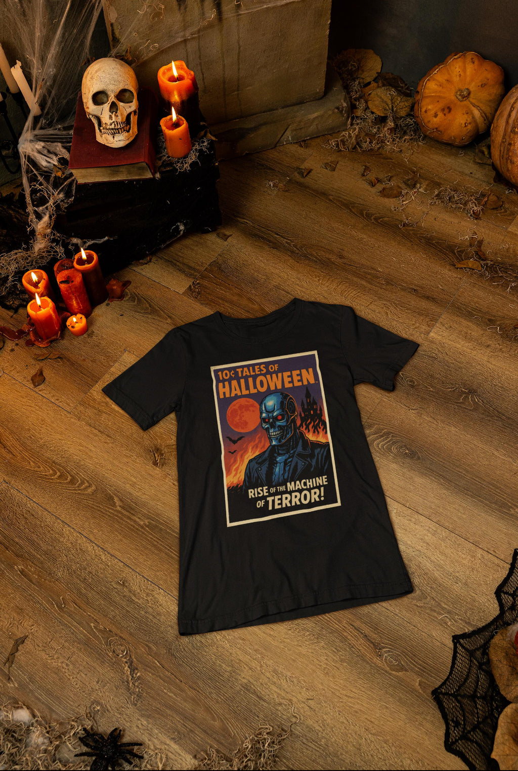 tshirt Tales Of Halloween exclusif série 1. modèle Cyborg Unit