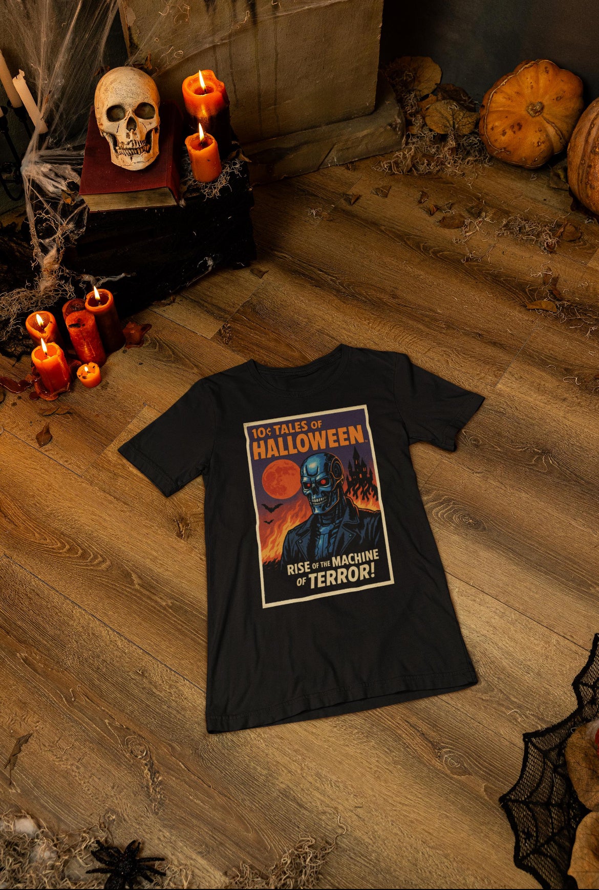 tshirt Tales Of Halloween exclusif série 1. modèle Cyborg Unit