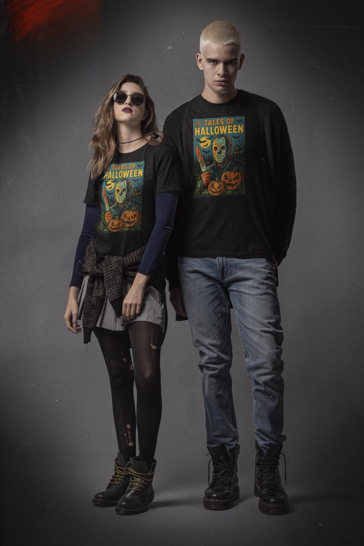 tshirt Tales Of Halloween exclusif série 1. modèle hockey mask