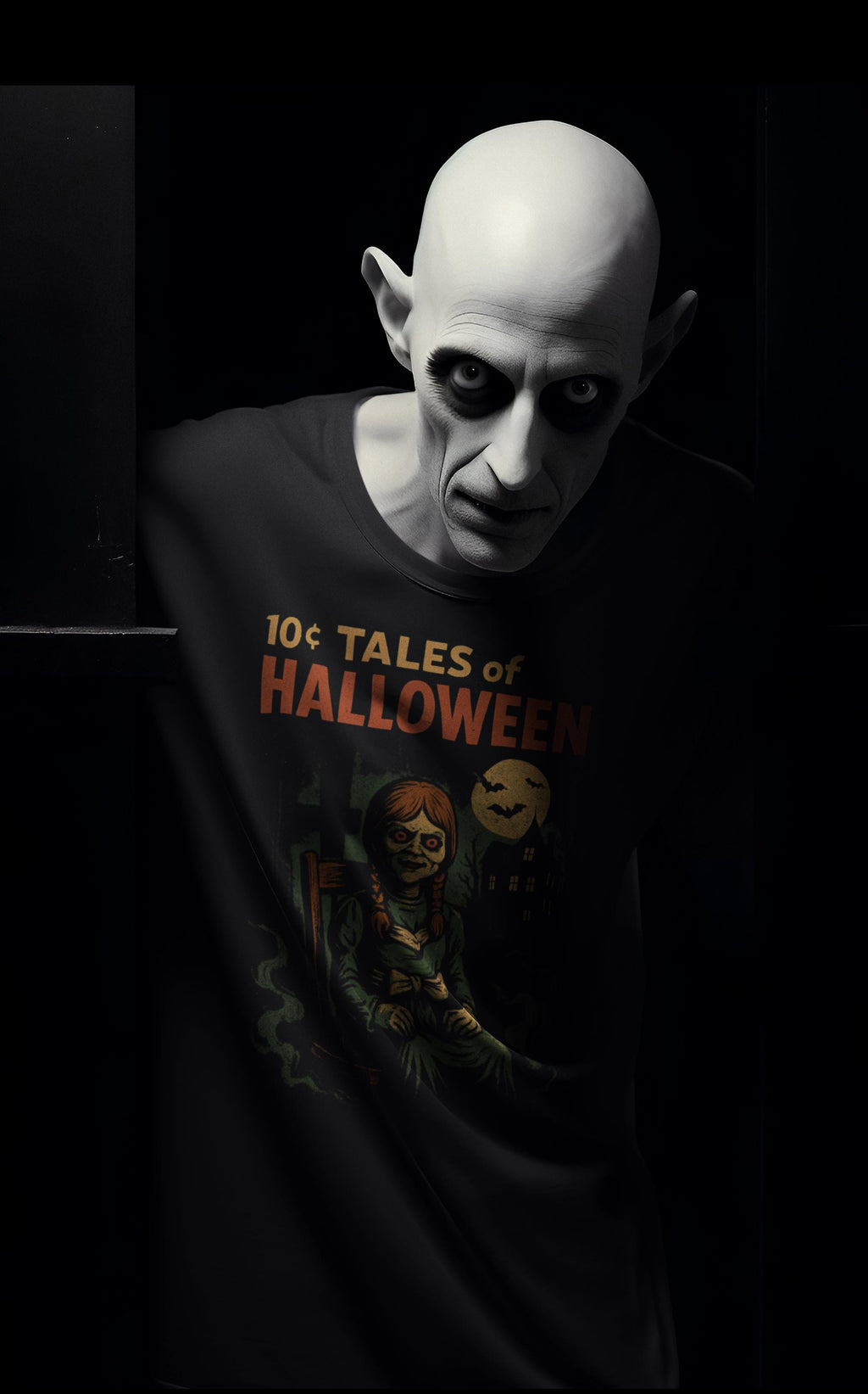 tshirt Tales Of Halloween exclusif série 1. modèle Annabelle.