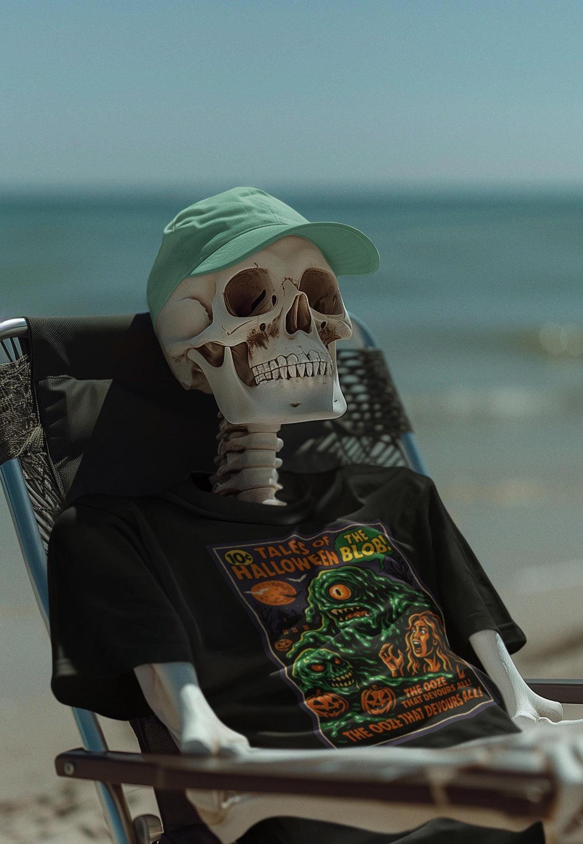 tshirt Tales Of Halloween exclusif série 1. modèle The Blob.
