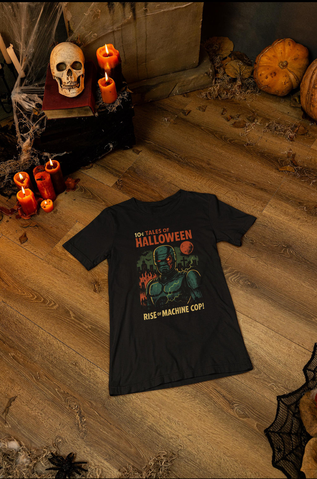 tshirt Tales Of Halloween exclusif série 1. modèle robot law