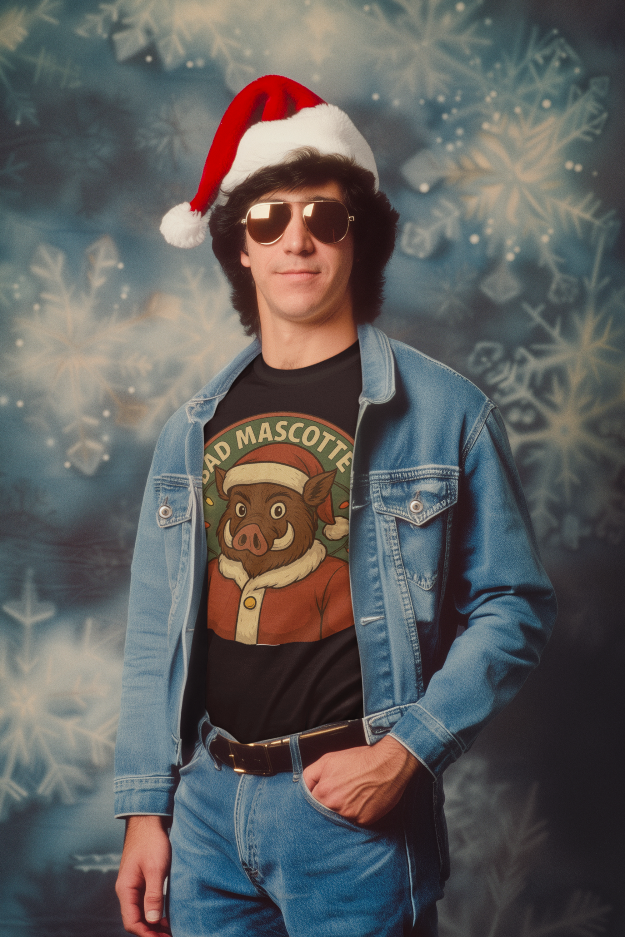 T-shirt officiel Bad Mascotte - Noël