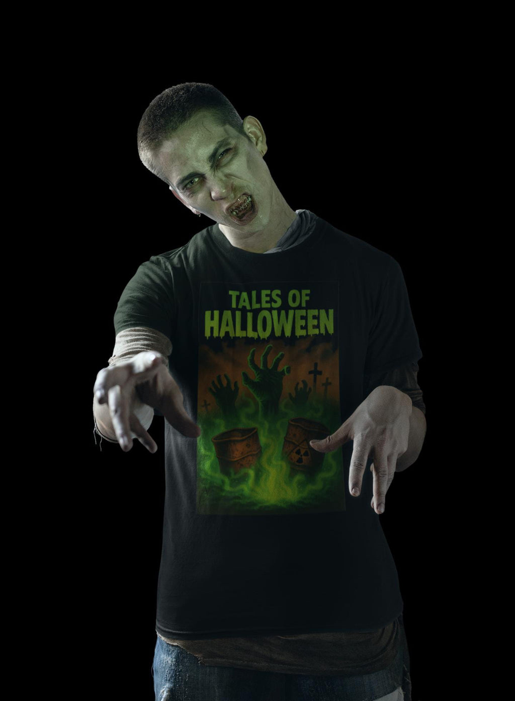 tshirt Tales Of Halloween exclusif série 1. modèle retour des morts