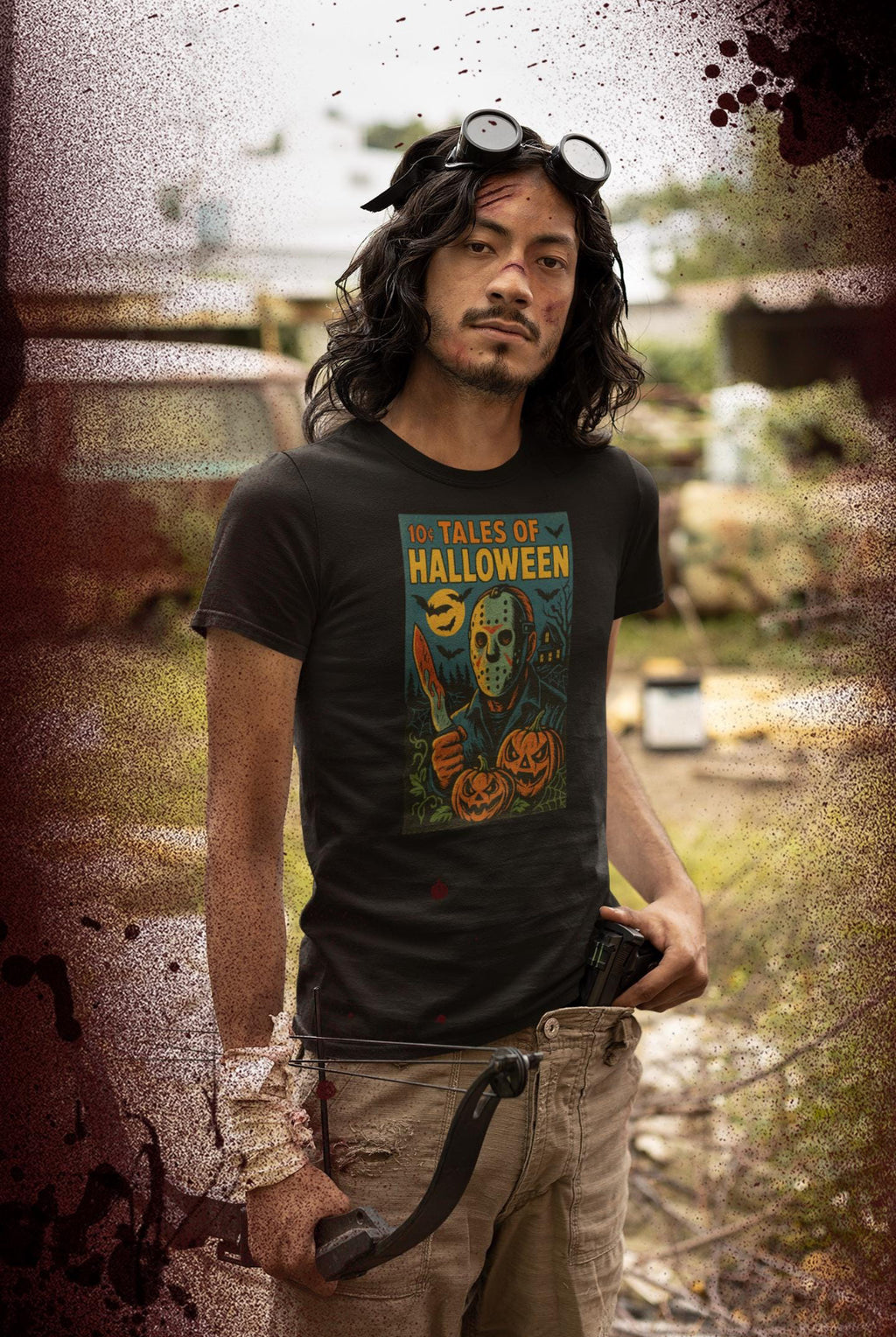 tshirt Tales Of Halloween exclusif série 1. modèle hockey mask