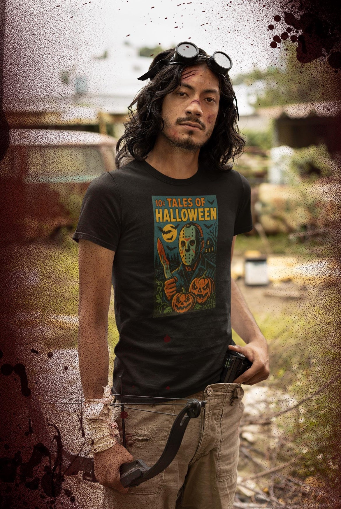 tshirt Tales Of Halloween exclusif série 1. modèle hockey mask