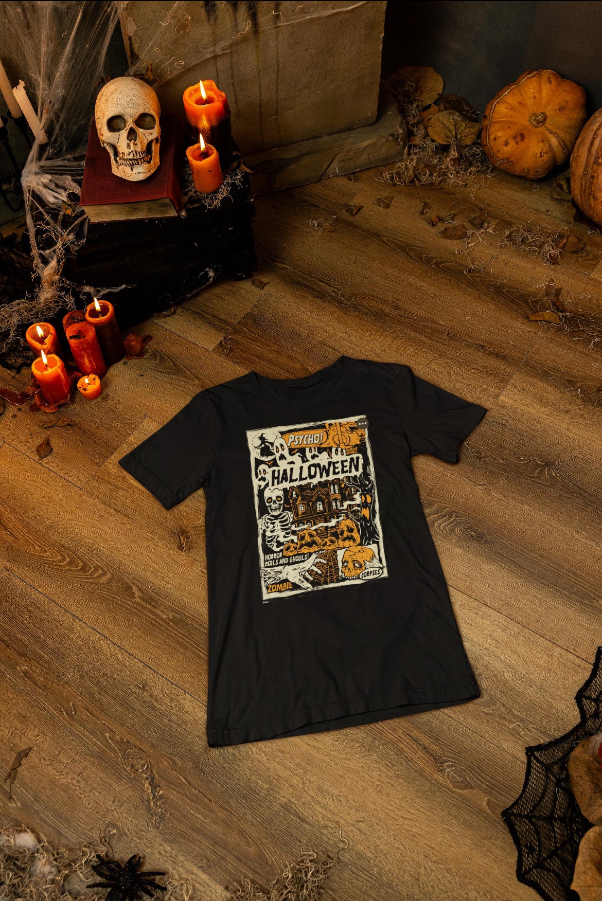 tshirt Tales Of Halloween exclusif série 1. modèle Ghouls.