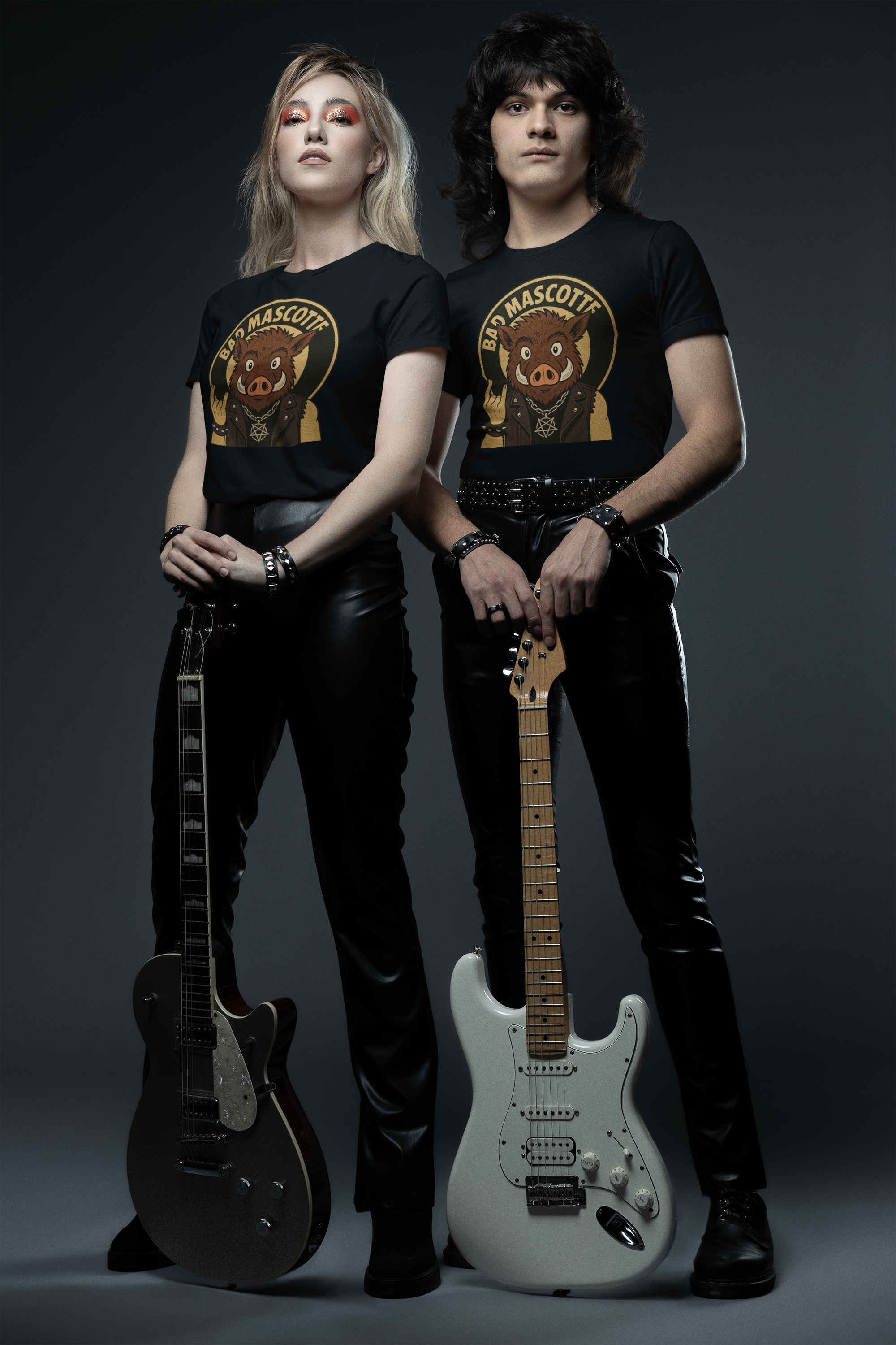 T-shirt officiel Bad Mascotte - Ready to rock - edition exclusive