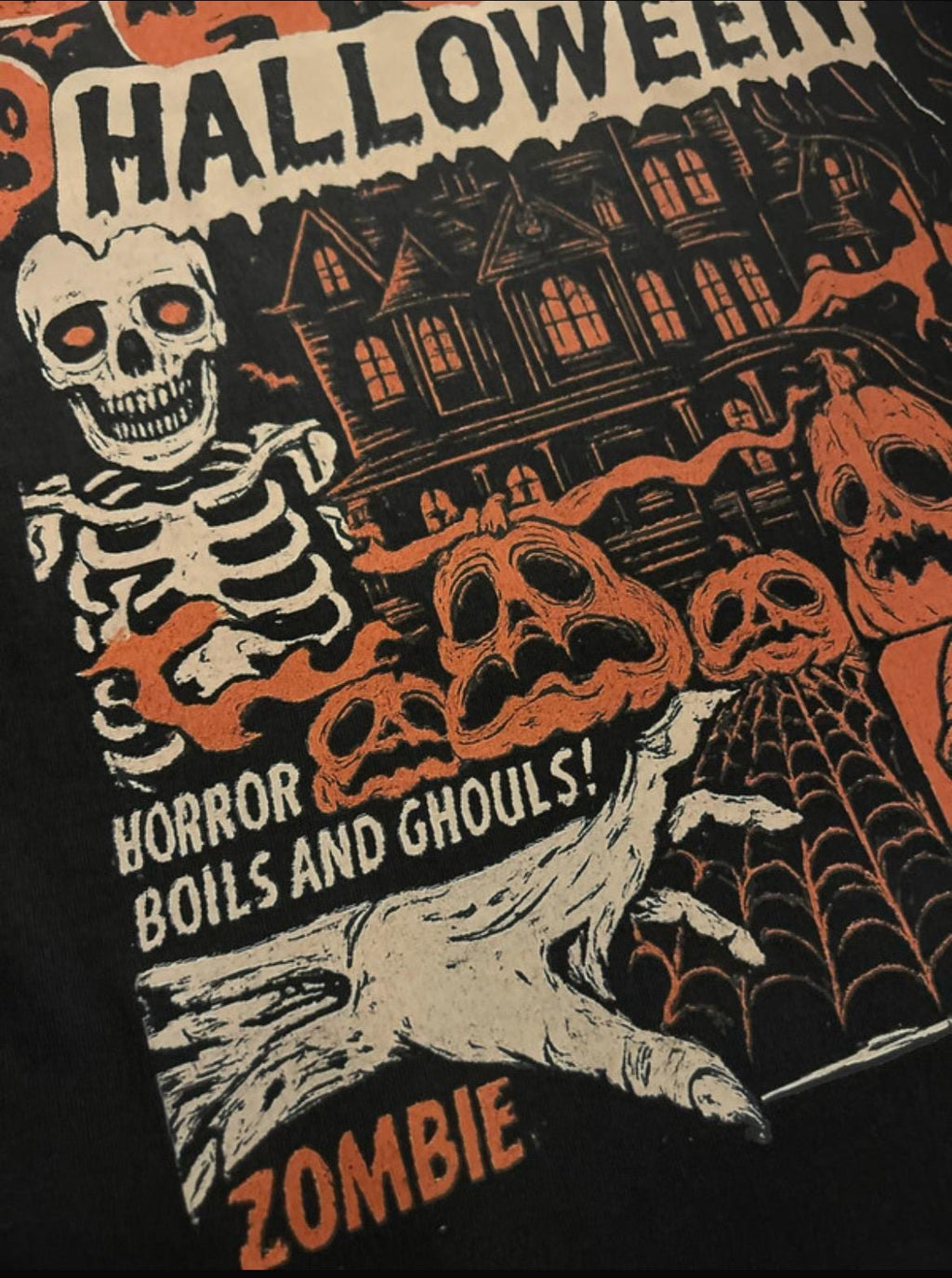 tshirt Tales Of Halloween exclusif série 1. modèle Ghouls.
