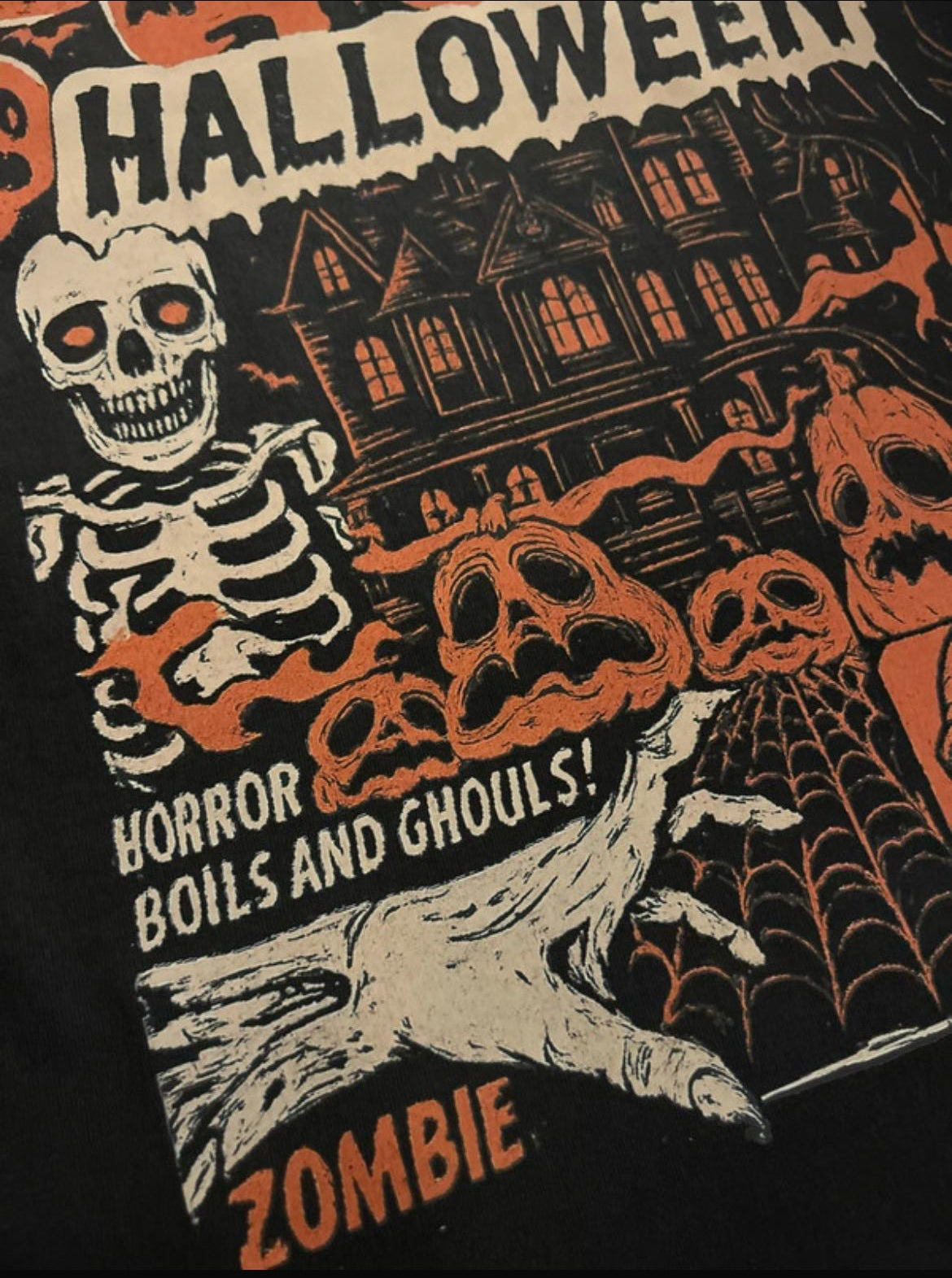 tshirt Tales Of Halloween exclusif série 1. modèle Ghouls.
