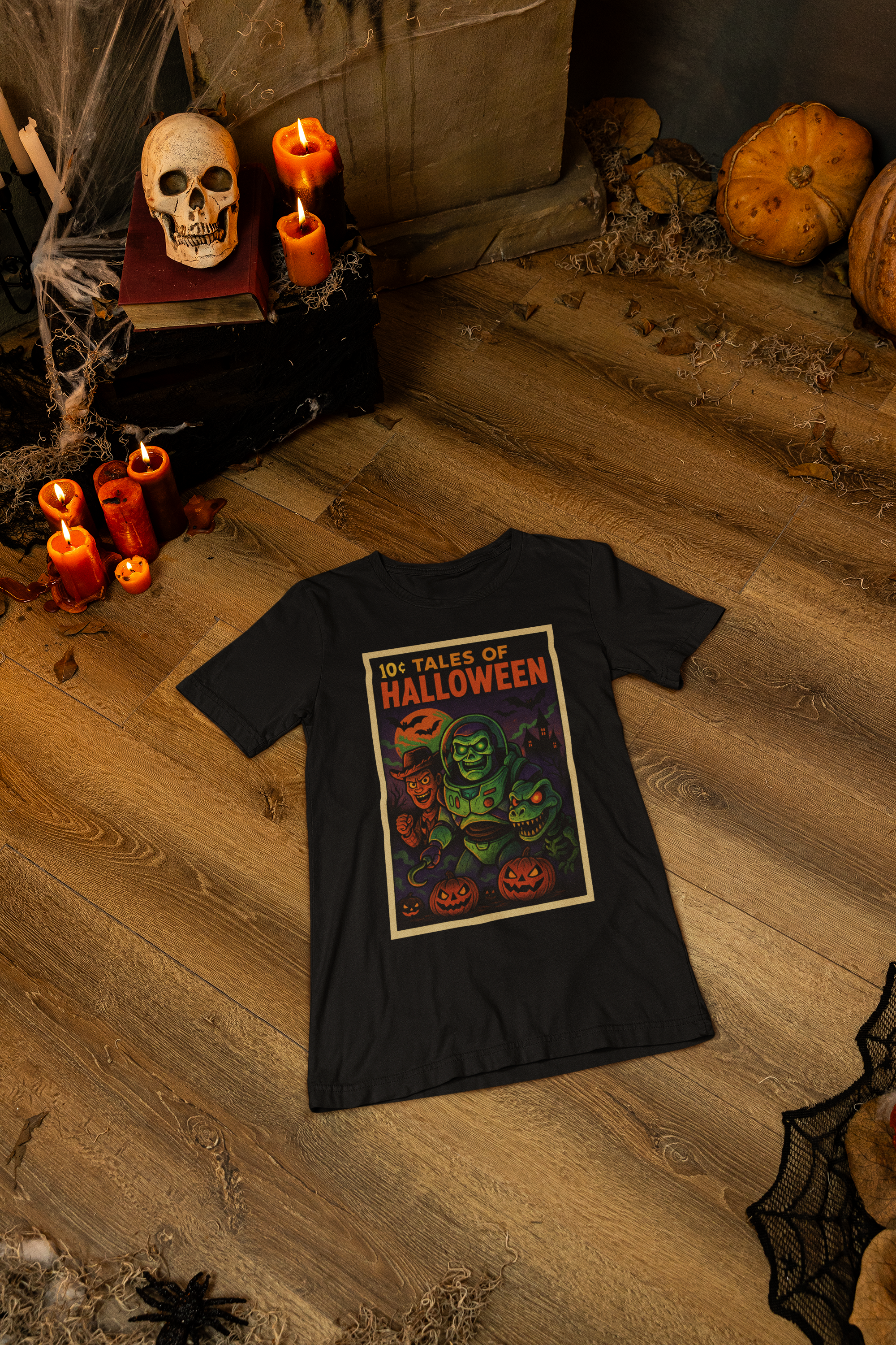 tshirt Tales Of Halloween exclusif série 1. modèle méchants jouets