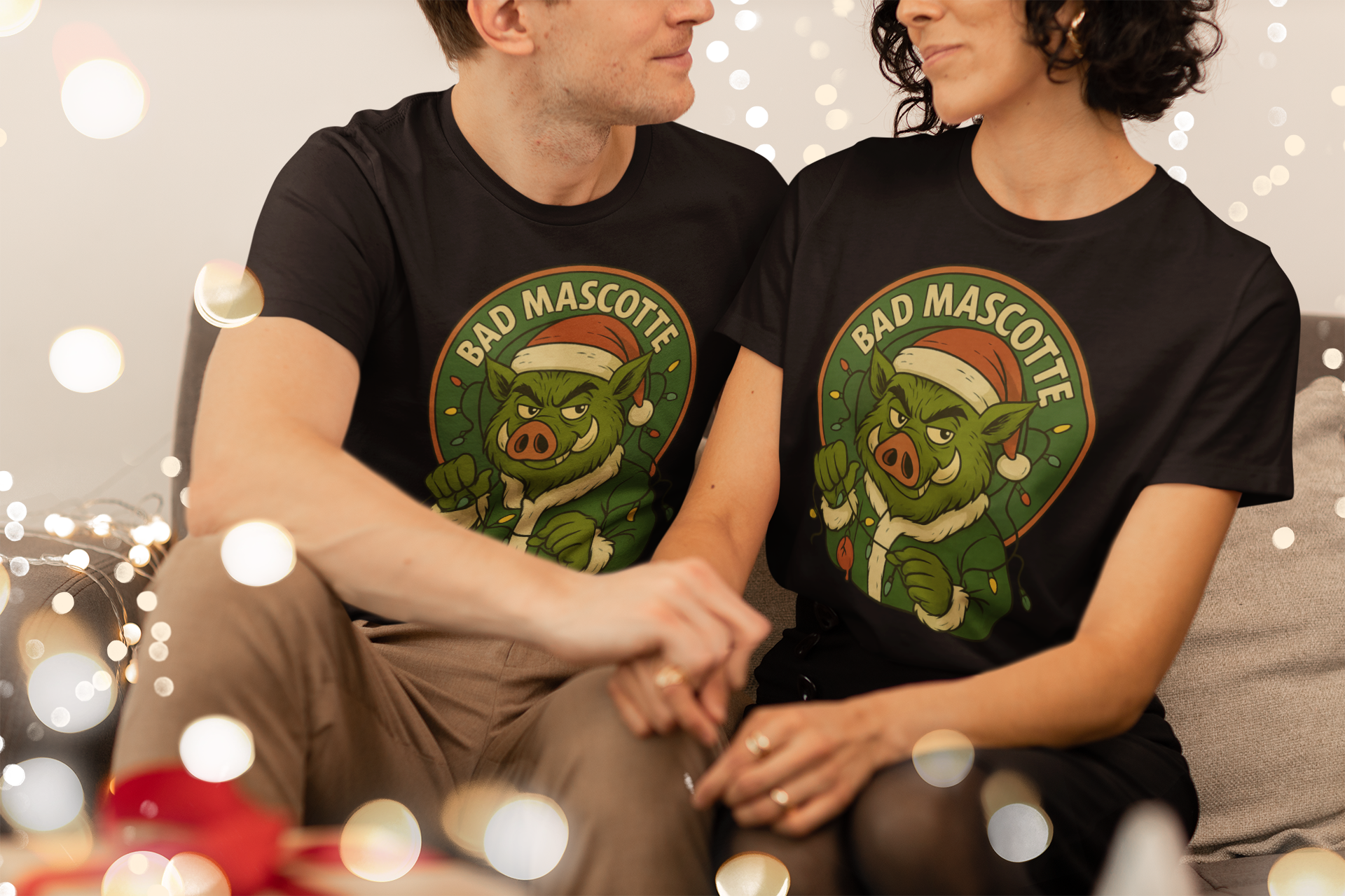 T-shirt officiel Bad Mascotte - Grinch