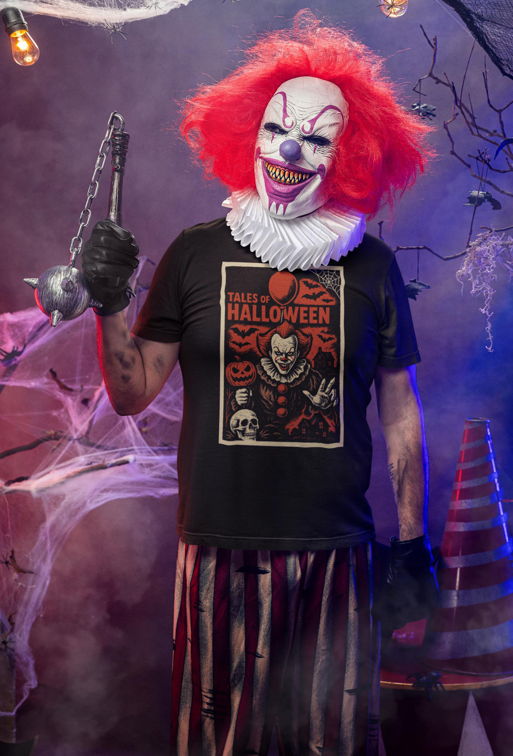 tshirt Tales Of Halloween exclusif série 1. modèle killer clown