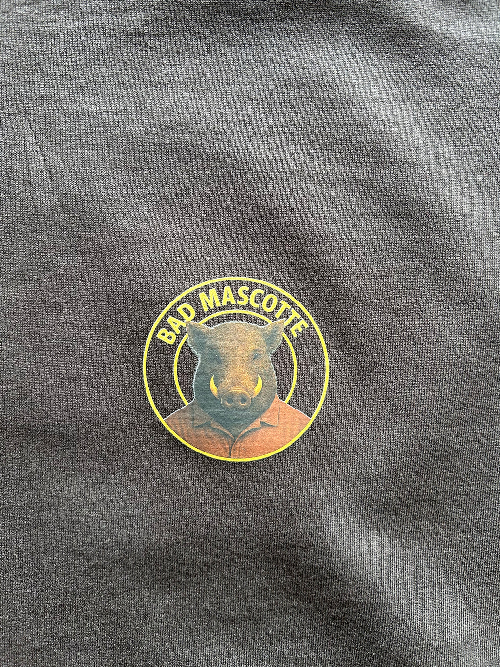 🐗 T-shirt officiel Bad Mascotte – édition exclusive