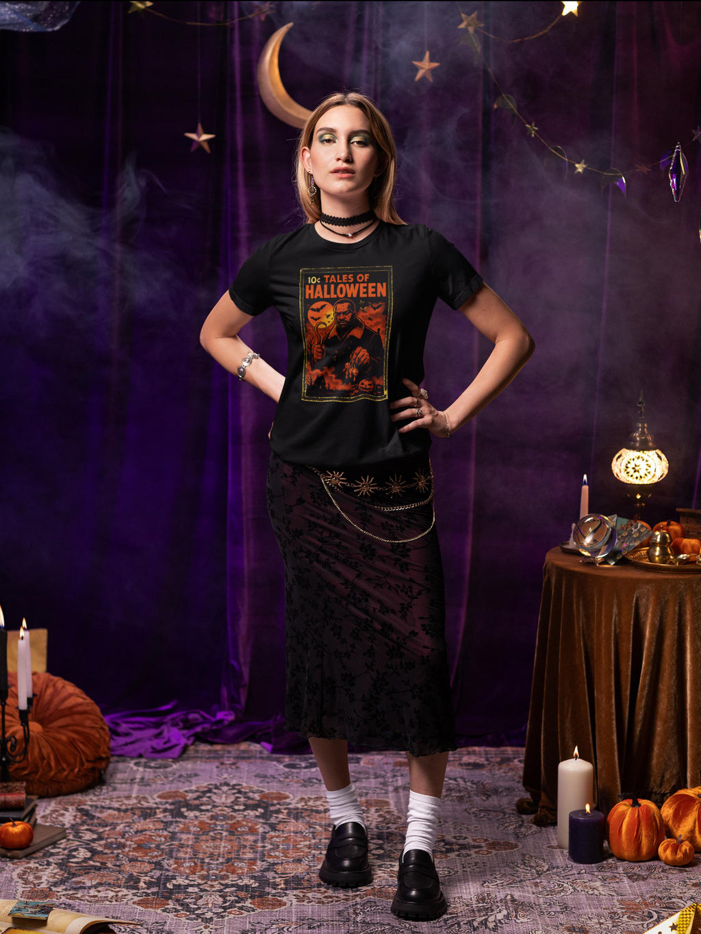 tshirt Tales of Halloween exclusif série 1. modèle Candy.