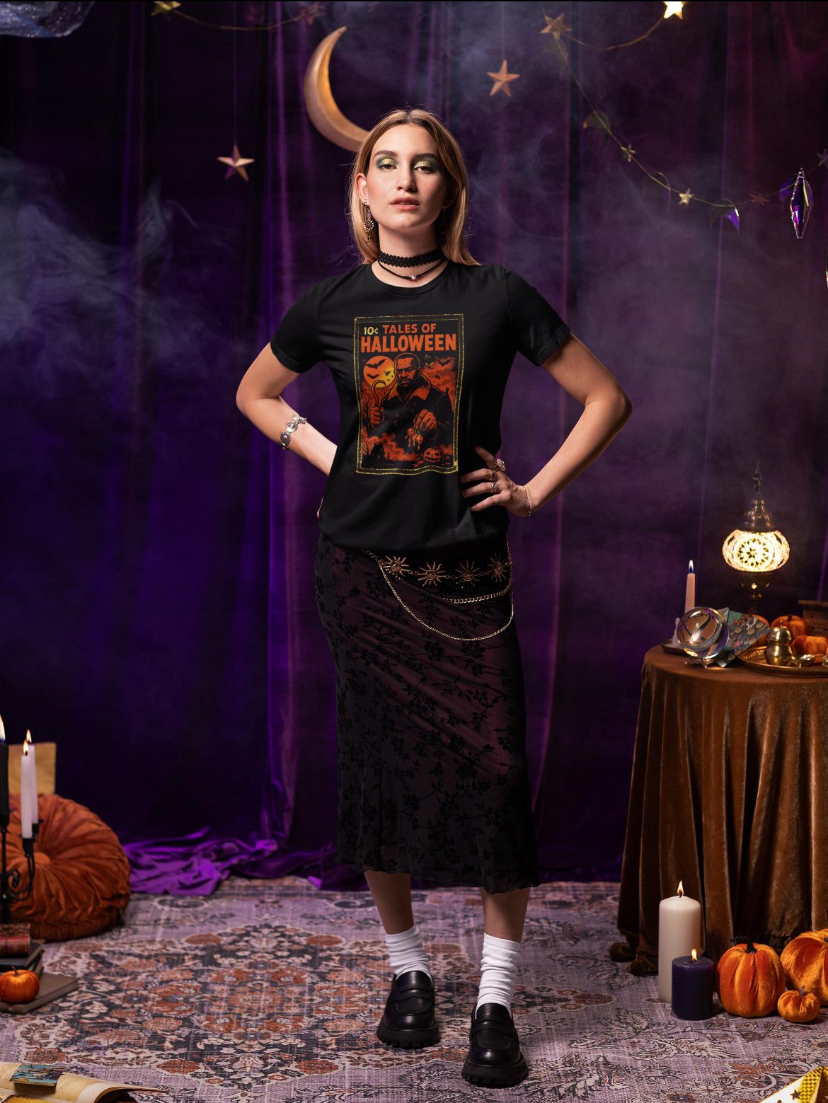 tshirt Tales of Halloween exclusif série 1. modèle Candy.