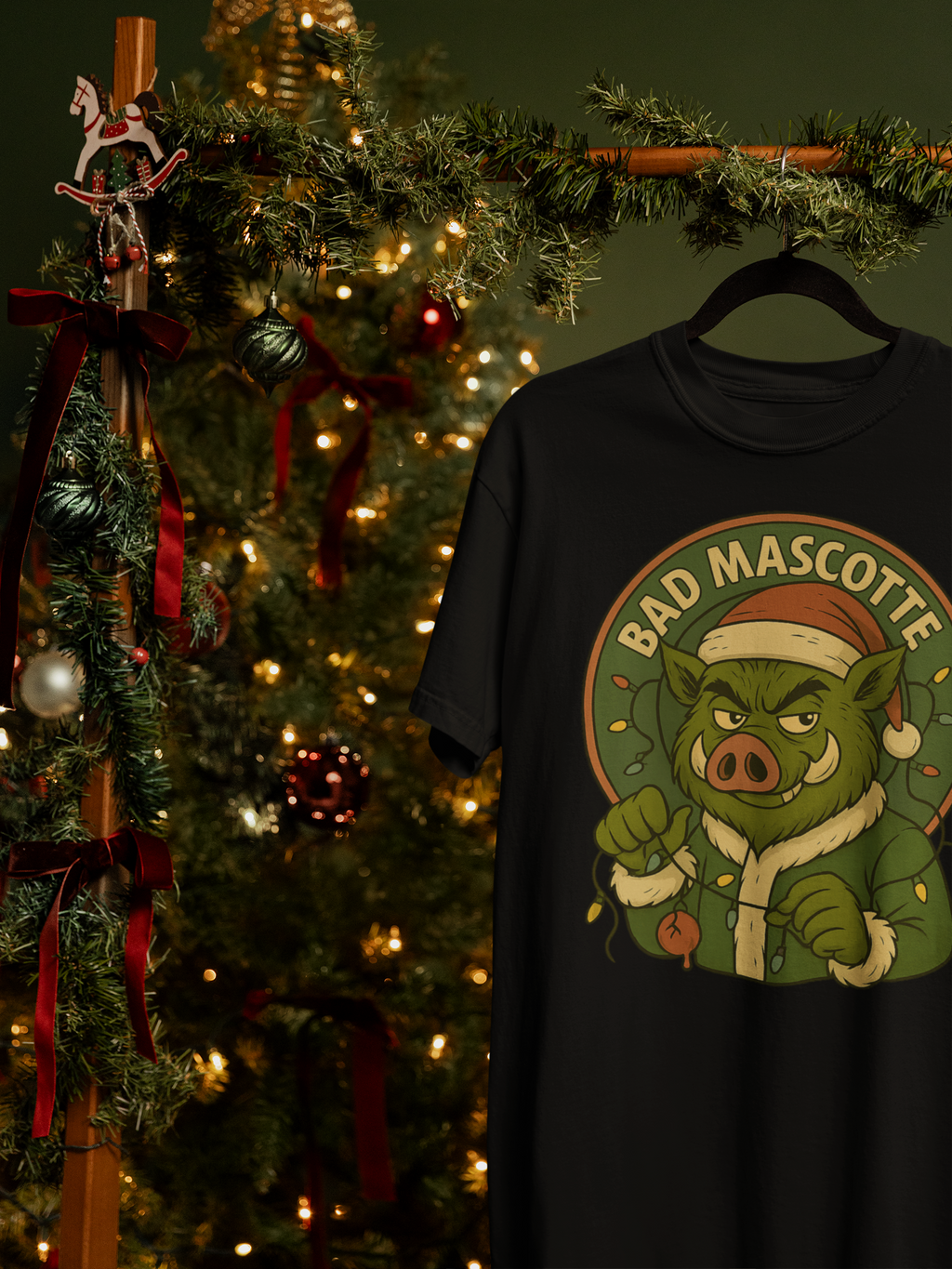 T-shirt officiel Bad Mascotte - Grinch