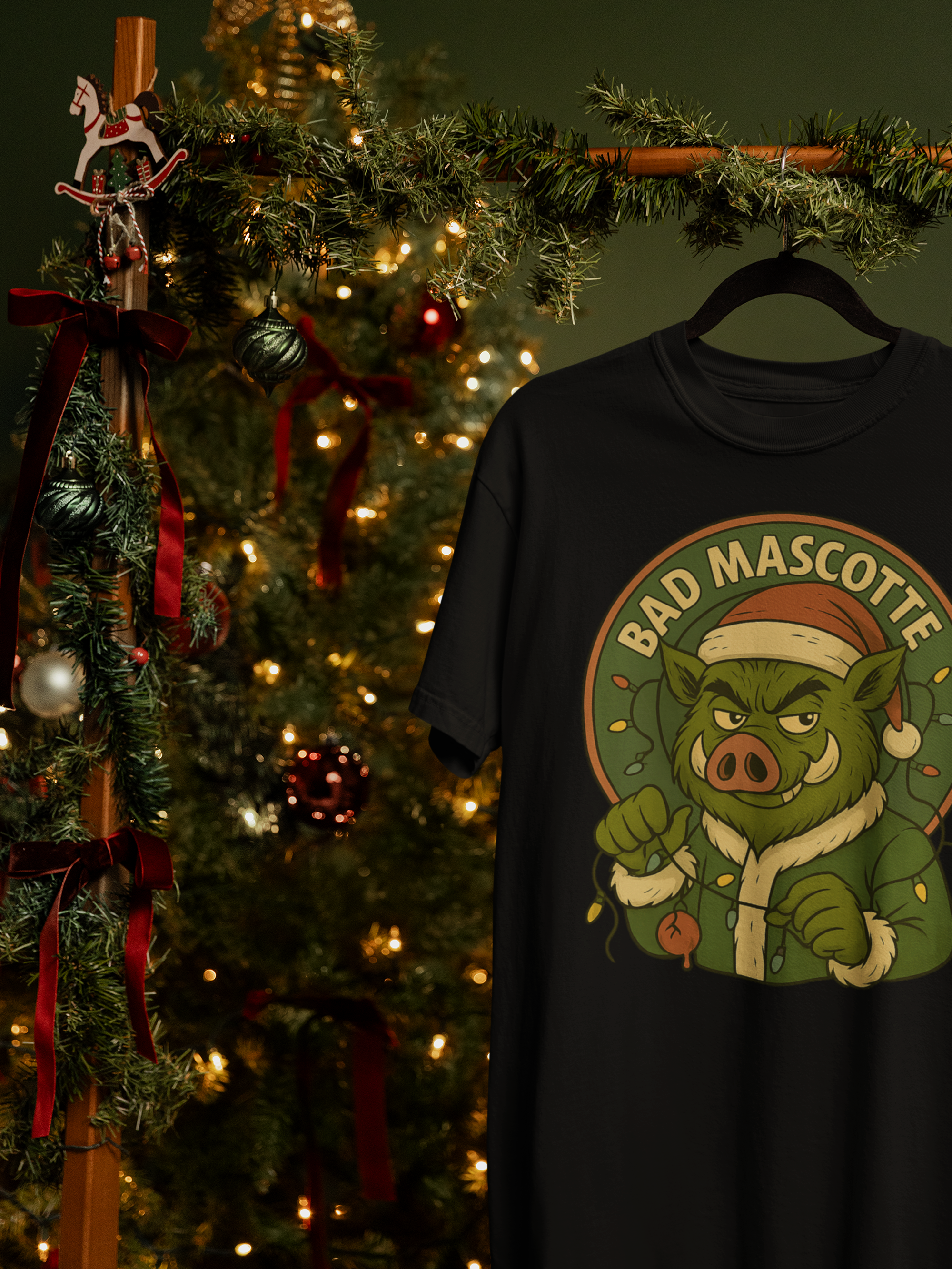 T-shirt officiel Bad Mascotte - Grinch