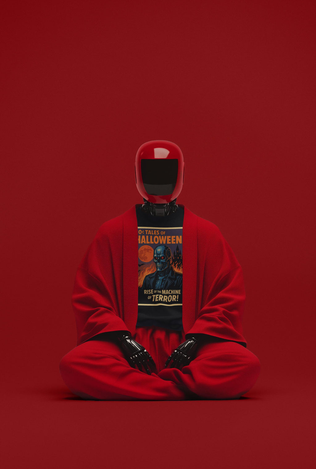 tshirt Tales Of Halloween exclusif série 1. modèle Cyborg Unit