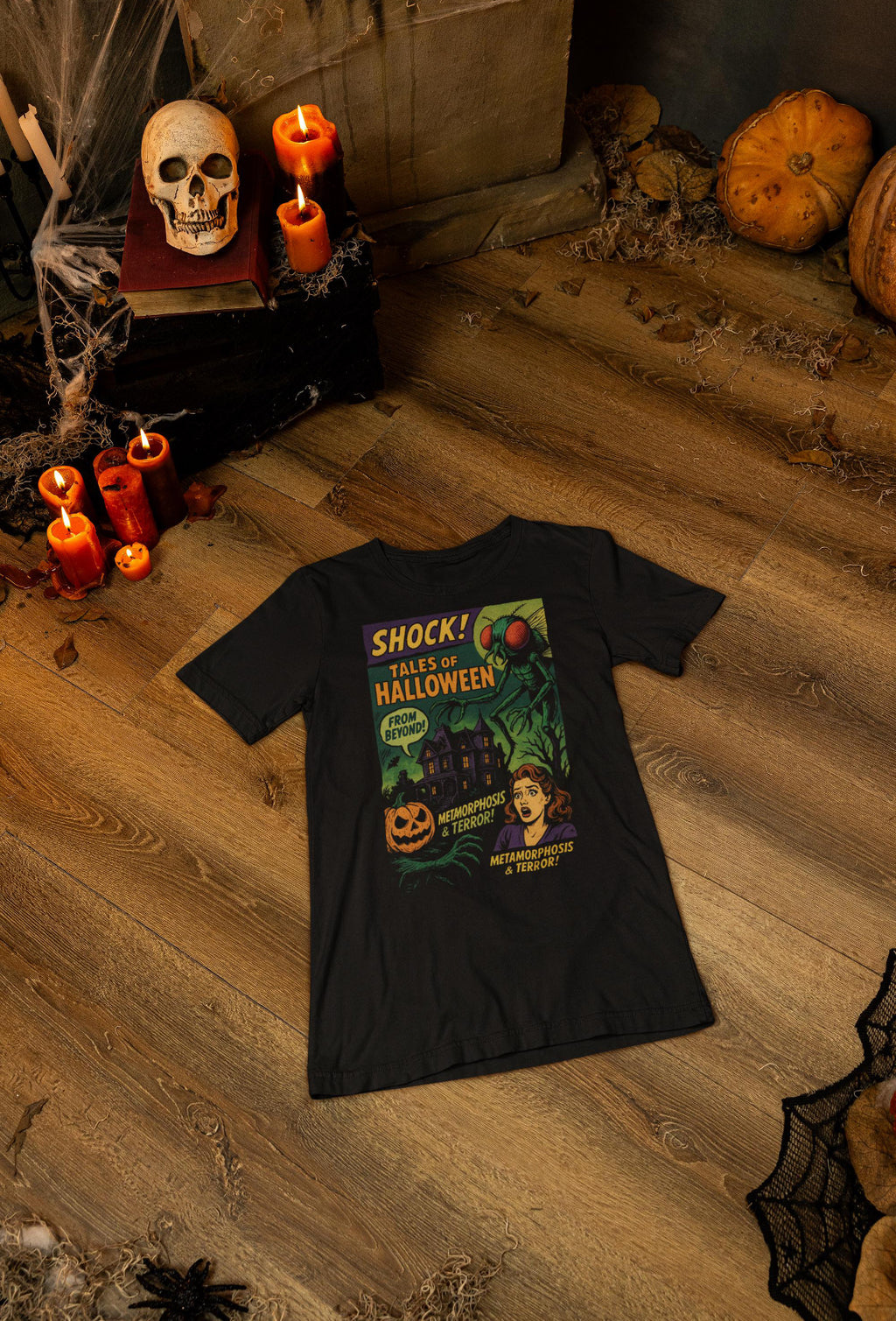 tshirt Tales Of Halloween exclusif série 1. modèle The fly